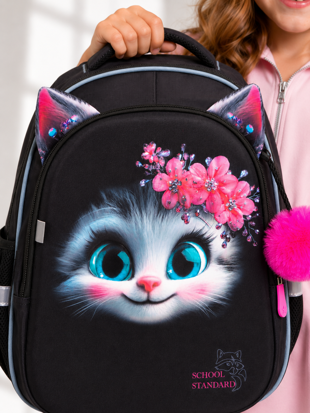 Рюкзак School Standard для девочки набор 8 в 1 - фото 3