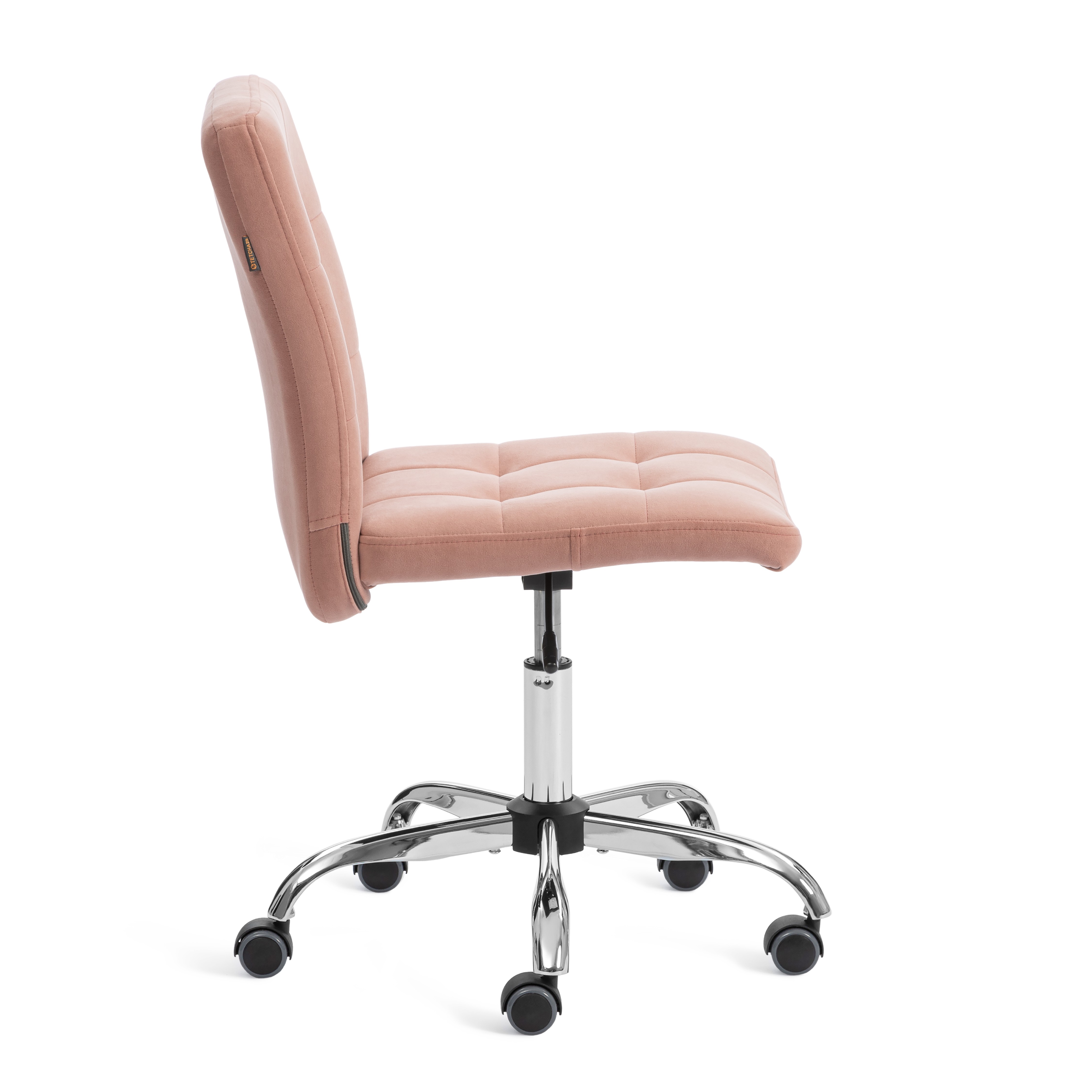 Компьютерное кресло TETCHAIR Фиеста велюр розовый - фото 5