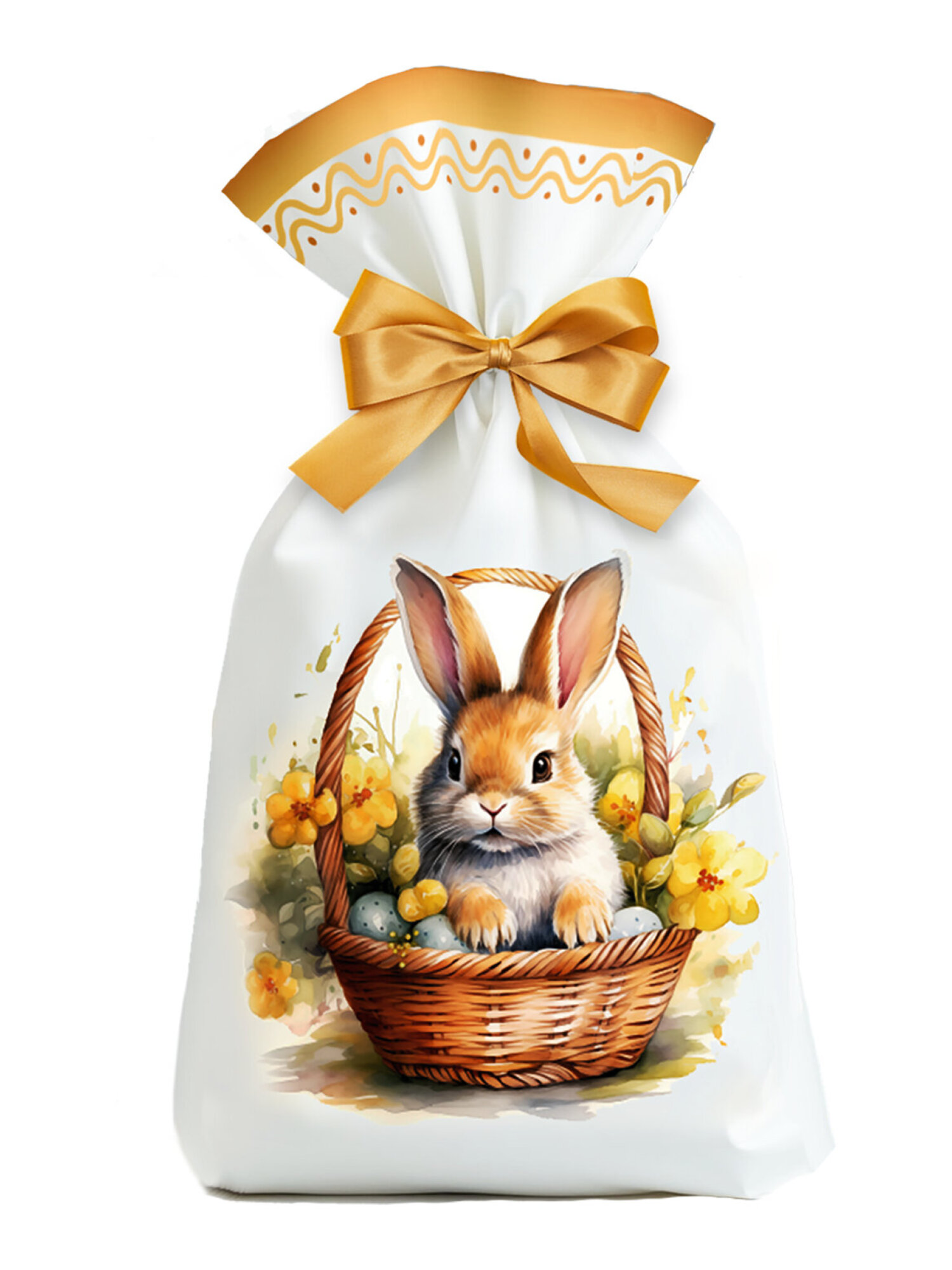 Пакетики пасхальные подарочные Золотая сказка набор из 10 пакетов - фото 4