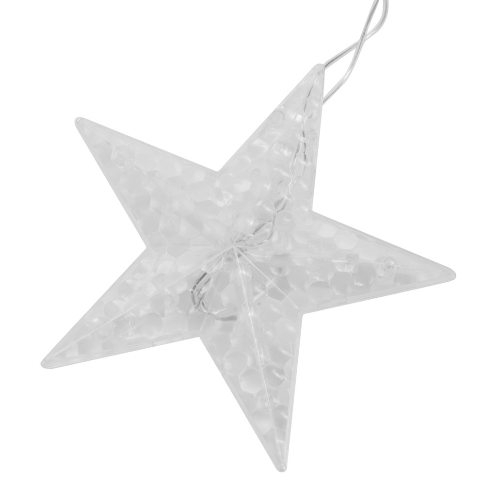 Гирлянда-шторка звезды-месяц Camelion LGD-003 LED - фото 2