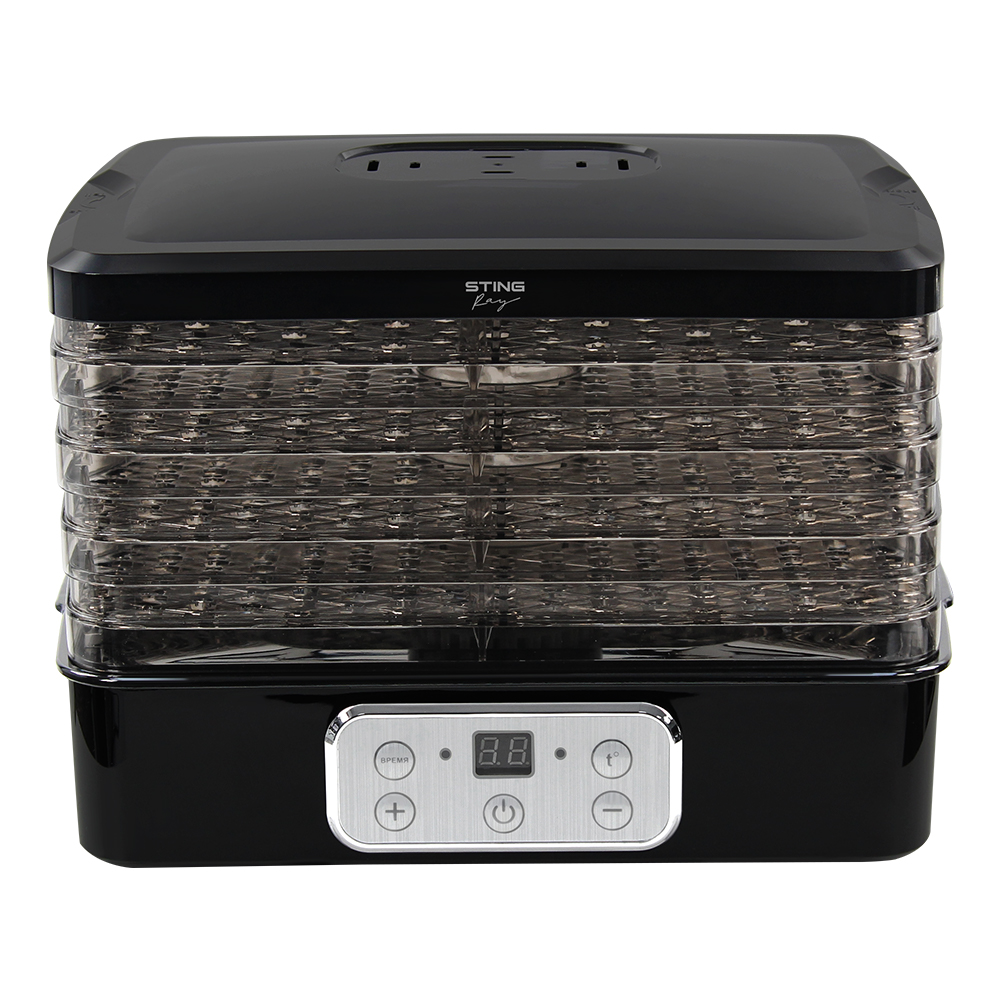 Сушилка для овощей и фруктов STINGRAY черный жемчуг - фото 15