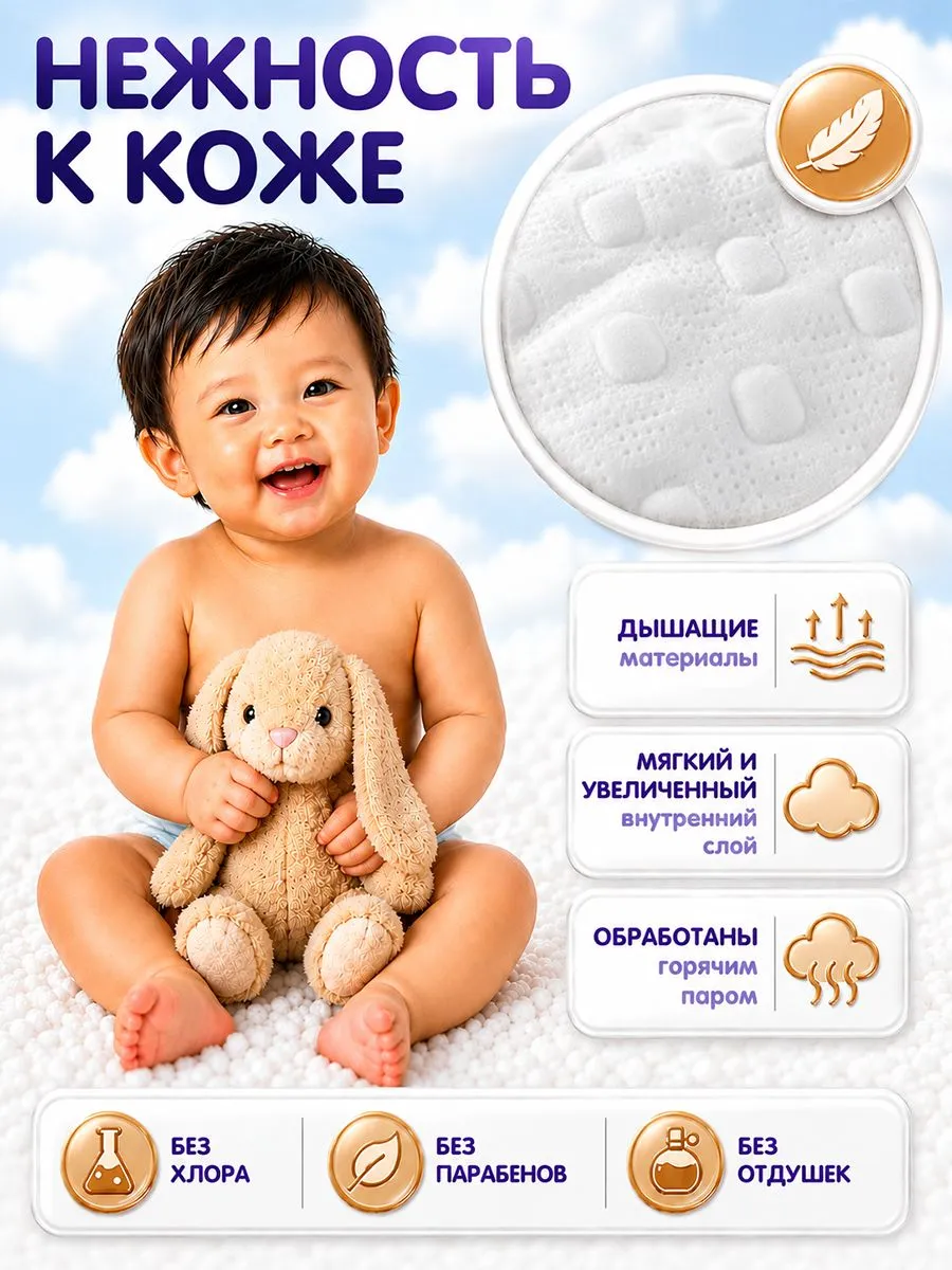 Трусики Kiddo Premium XXL (15-25 кг) 44 шт. - фото 10