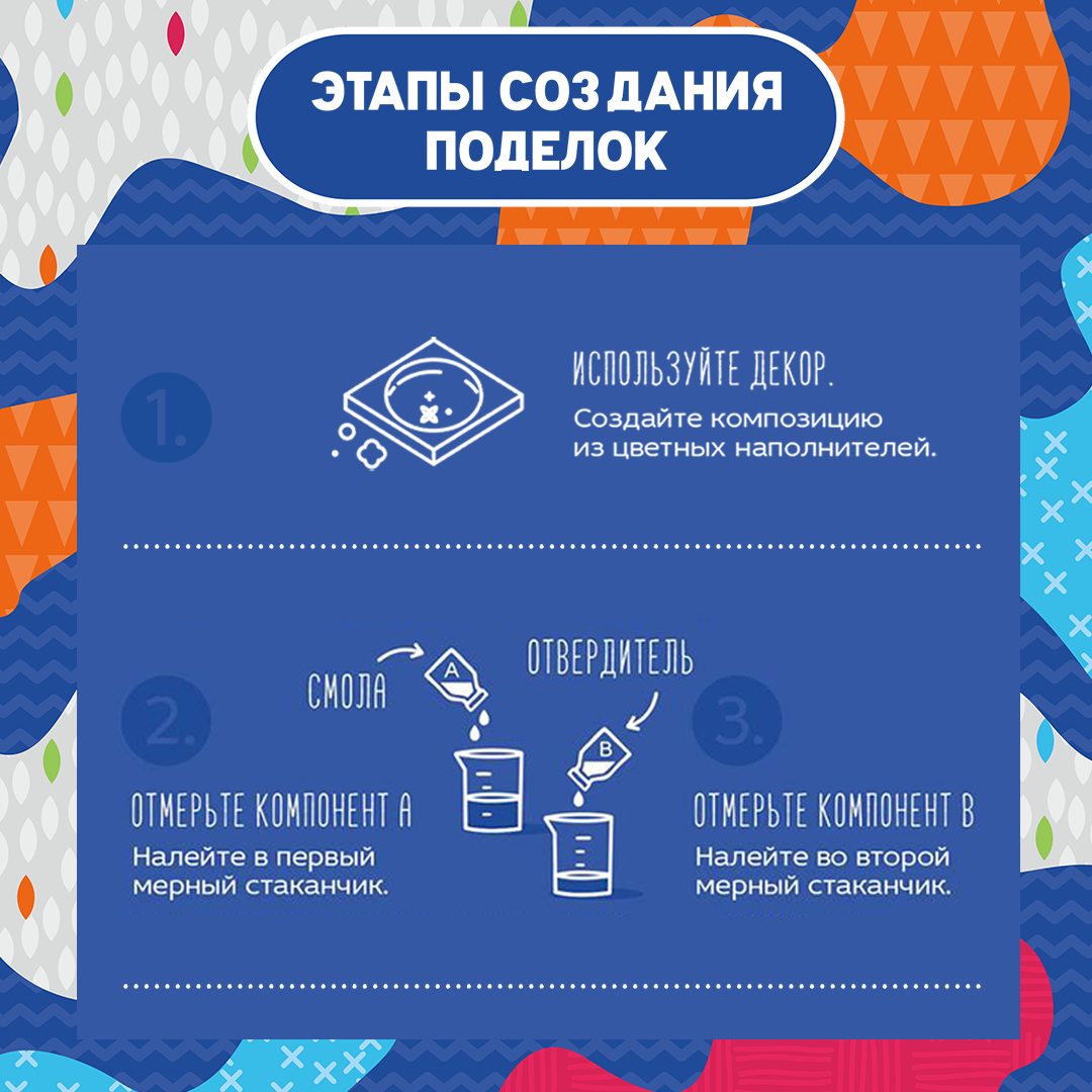 Набор для творчества Happy Makers эпоксидная смола - фото 7