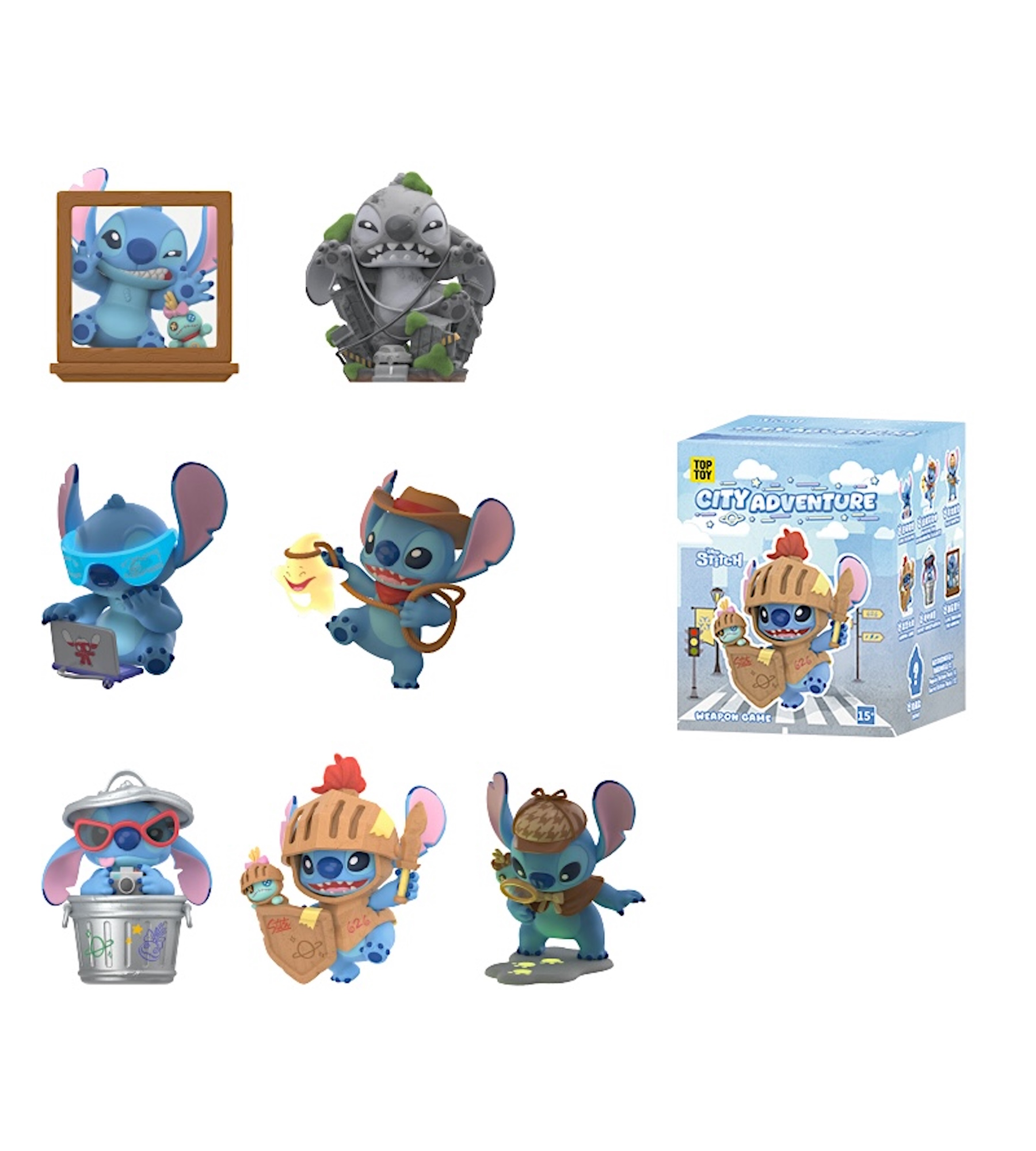 Фигурка Stitch Городское приключение - фото 9
