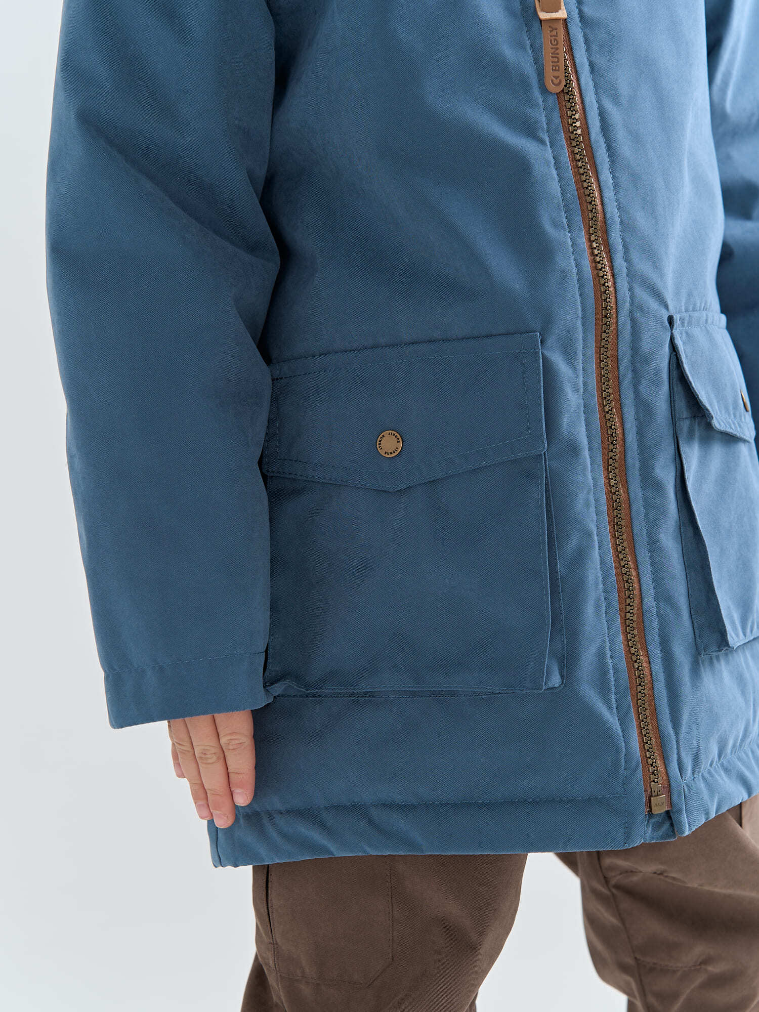 Парка BUNGLY 1R7510/Деним - фото 6