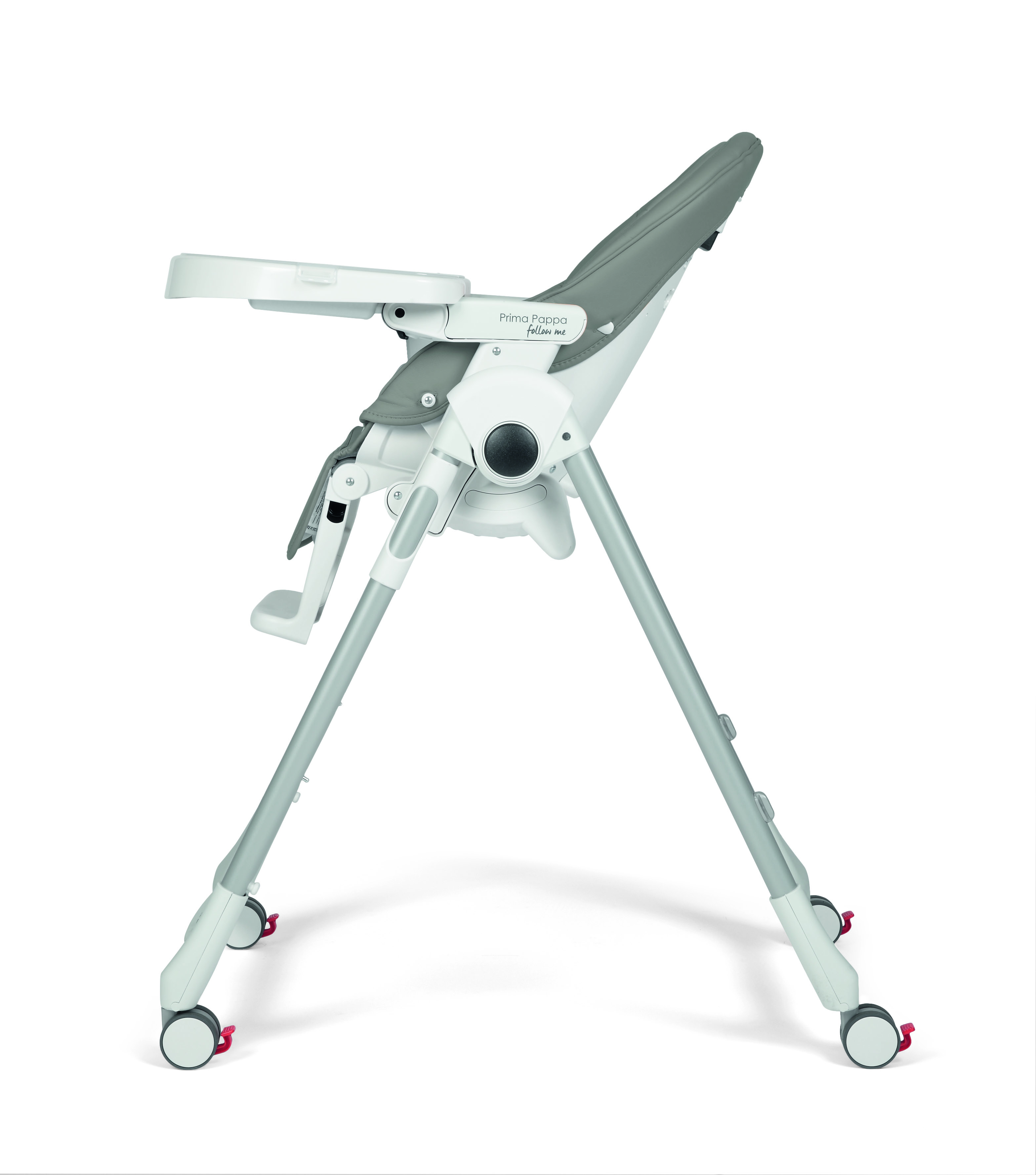 Стульчик для кормления Peg-Perego Prima Pappa Follow Me Plus серый - фото 18
