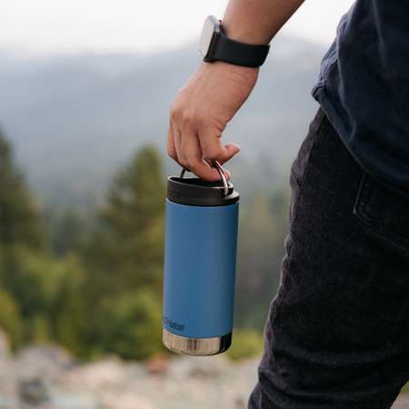 Термокружка Klean Kanteen TKWide Cafe Cap 12oz 355 мл Real Teal