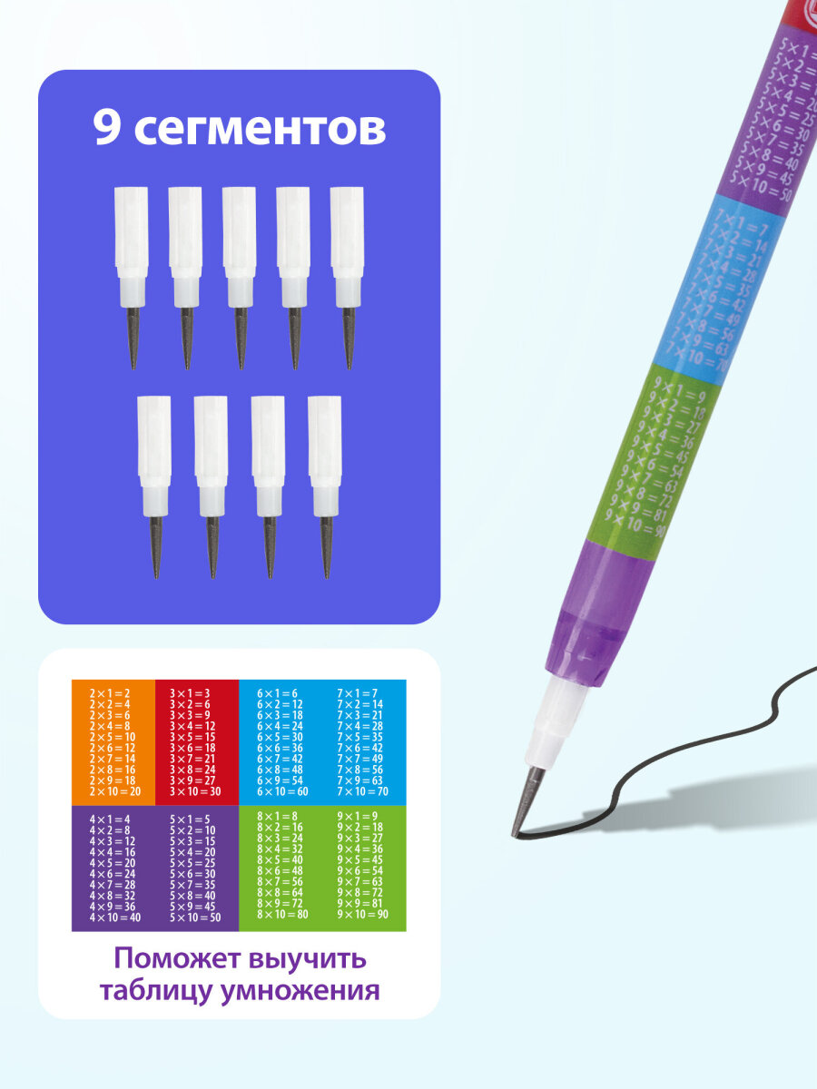 Карандаши Пифагор 10 шт. - фото 3