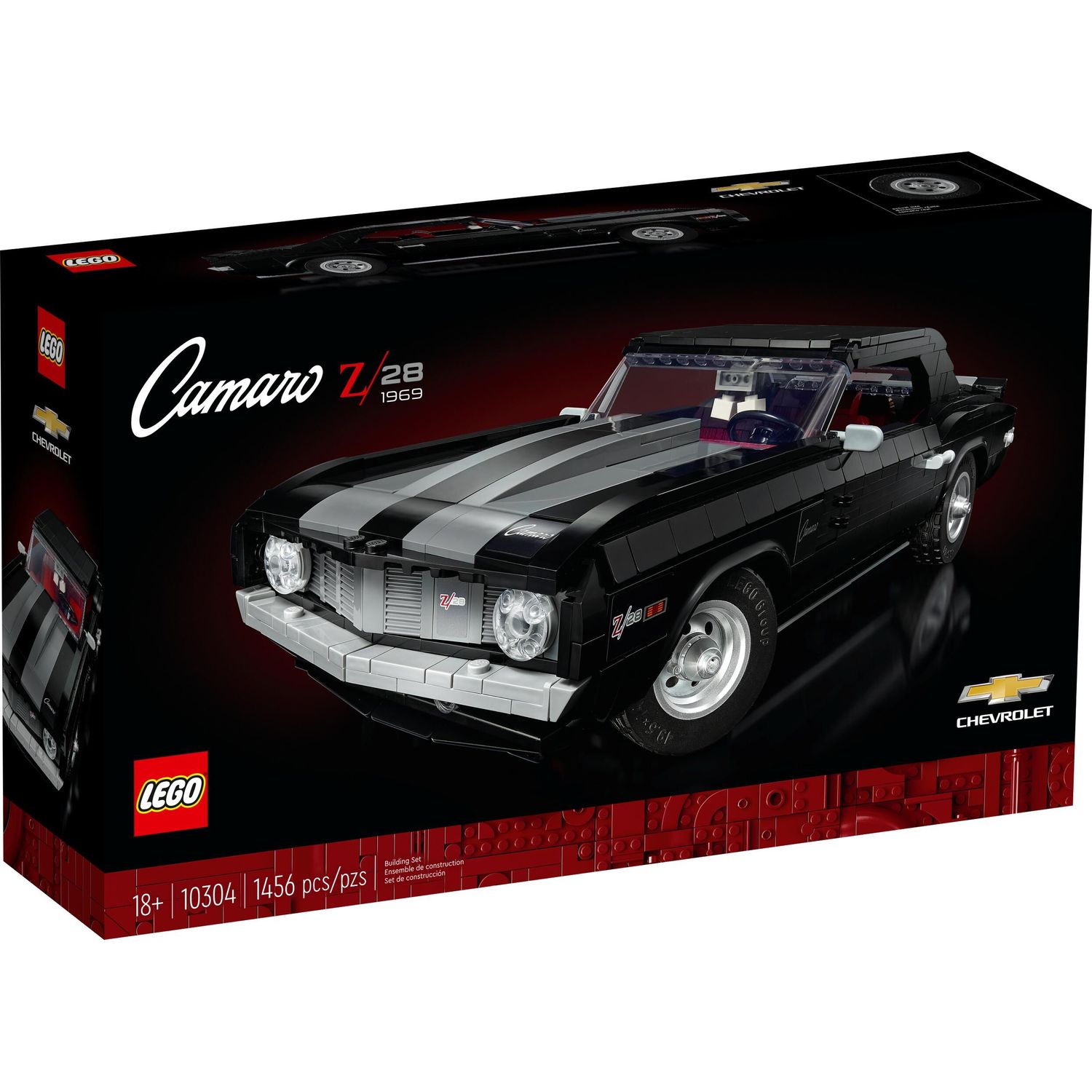 Конструктор LEGO Icons Chevrolet Camaro блочный - фото 1