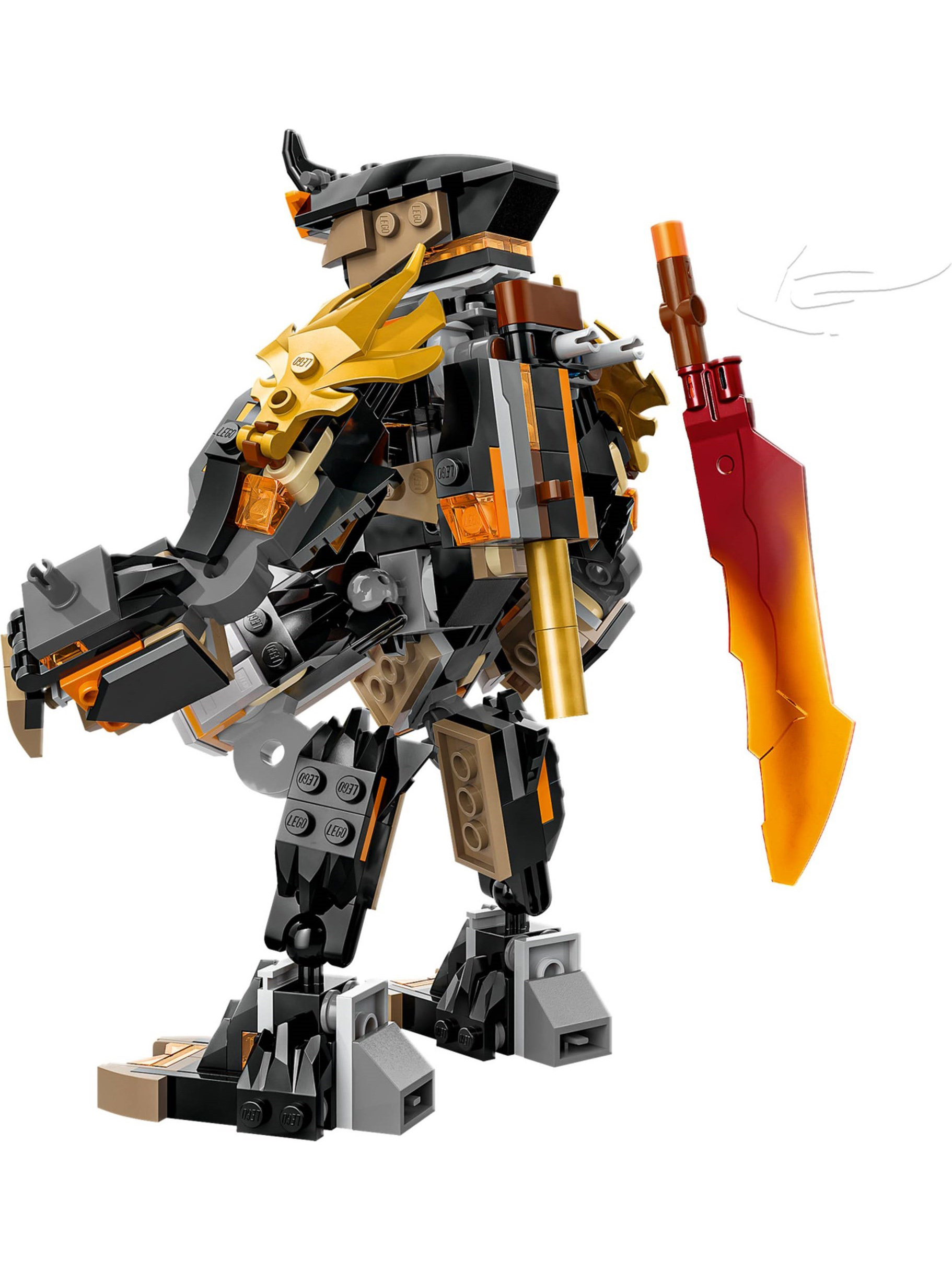 Конструктор LEGO NINJAGO мех Коула и Дракон Зейн 364 дет. - фото 11