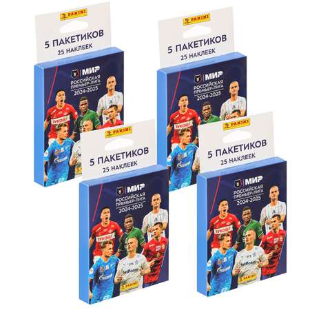 Наклейки Panini РПЛ сезон 2024-2025 20 шт. в ассортименте