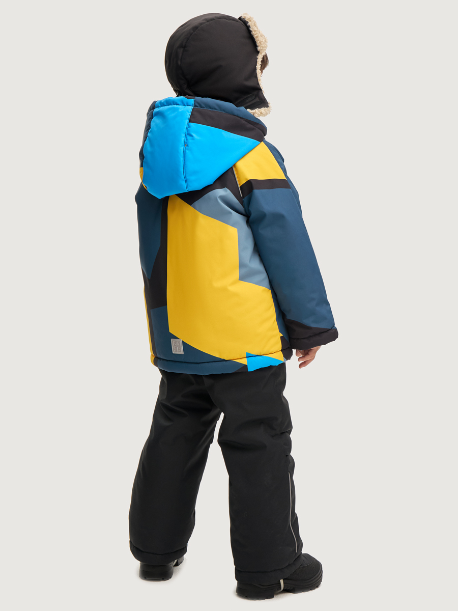 Куртка и полукомбинезон BASE by NIKASTYLE б7з10325 желтый/черный - фото 5