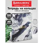 Тетрадь со сменным блоком Brauberg клетка 120 лист.