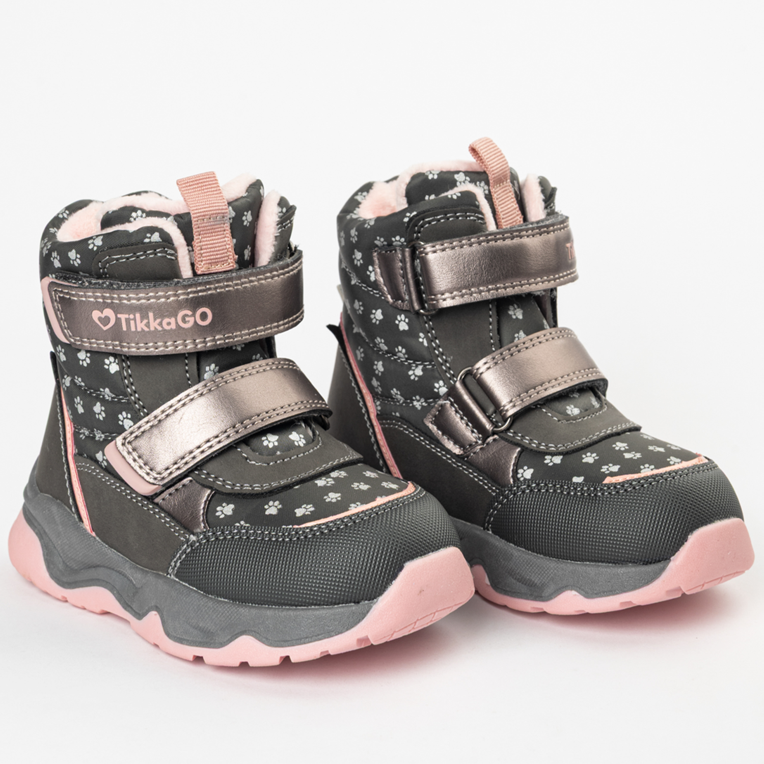 Дутики TikkaGo 6Y15_31012_grey-pink - фото 2