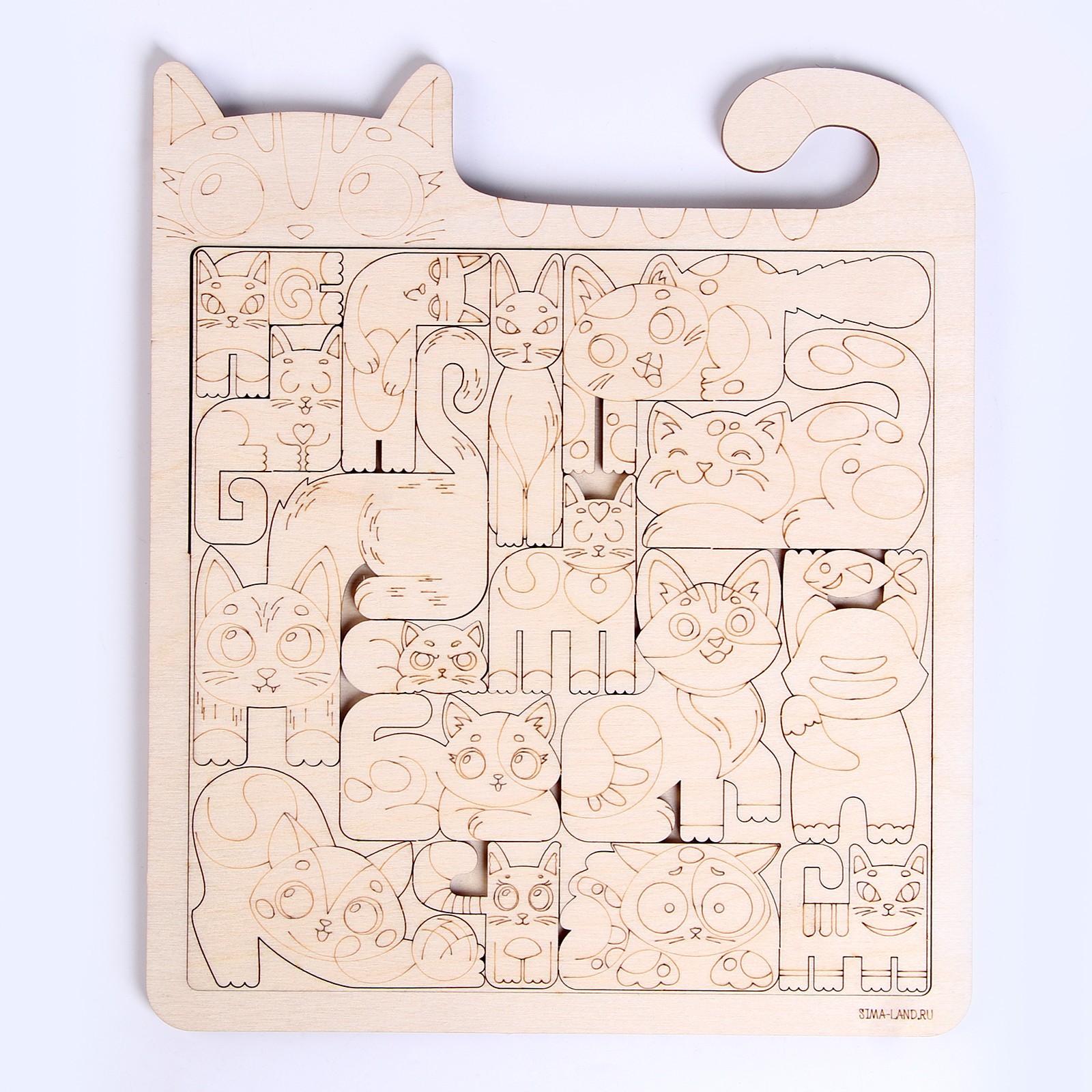 Настольная игра Лесная мастерская Котики - фото 2