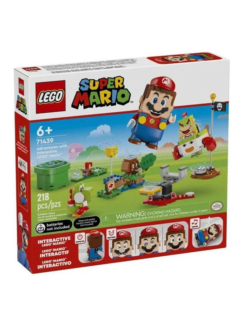 Конструктор LEGO Super Mario Приключения с Марио 218 дет. - фото 1