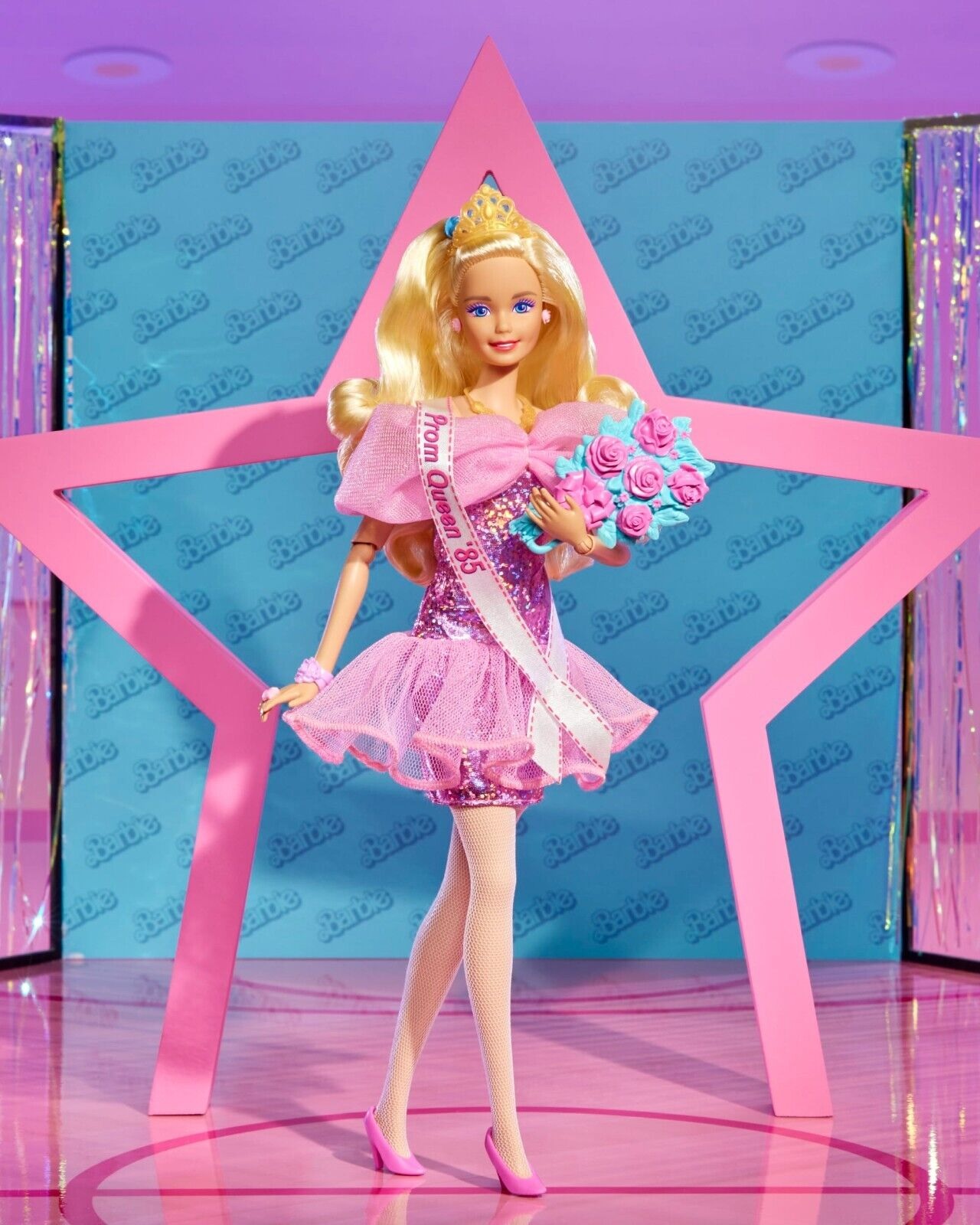 Кукла модельная Barbie Выпускной вечер в стиле 80-х HJX20 - фото 6