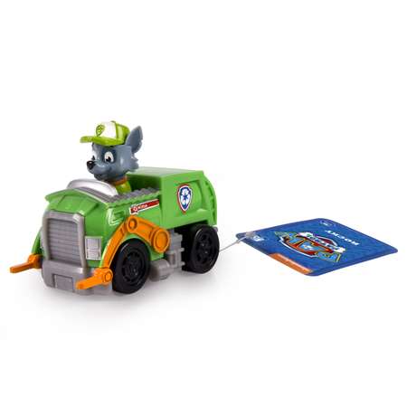 Автомобиль Щенячий патруль с щенком Rocky Recycling