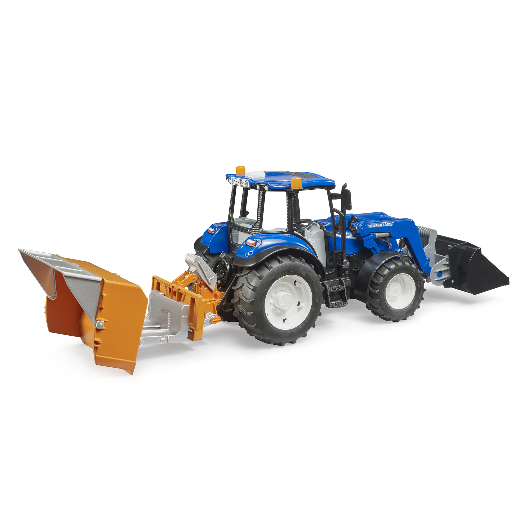 Трактор Bruder New Holland 02-187 - фото 10