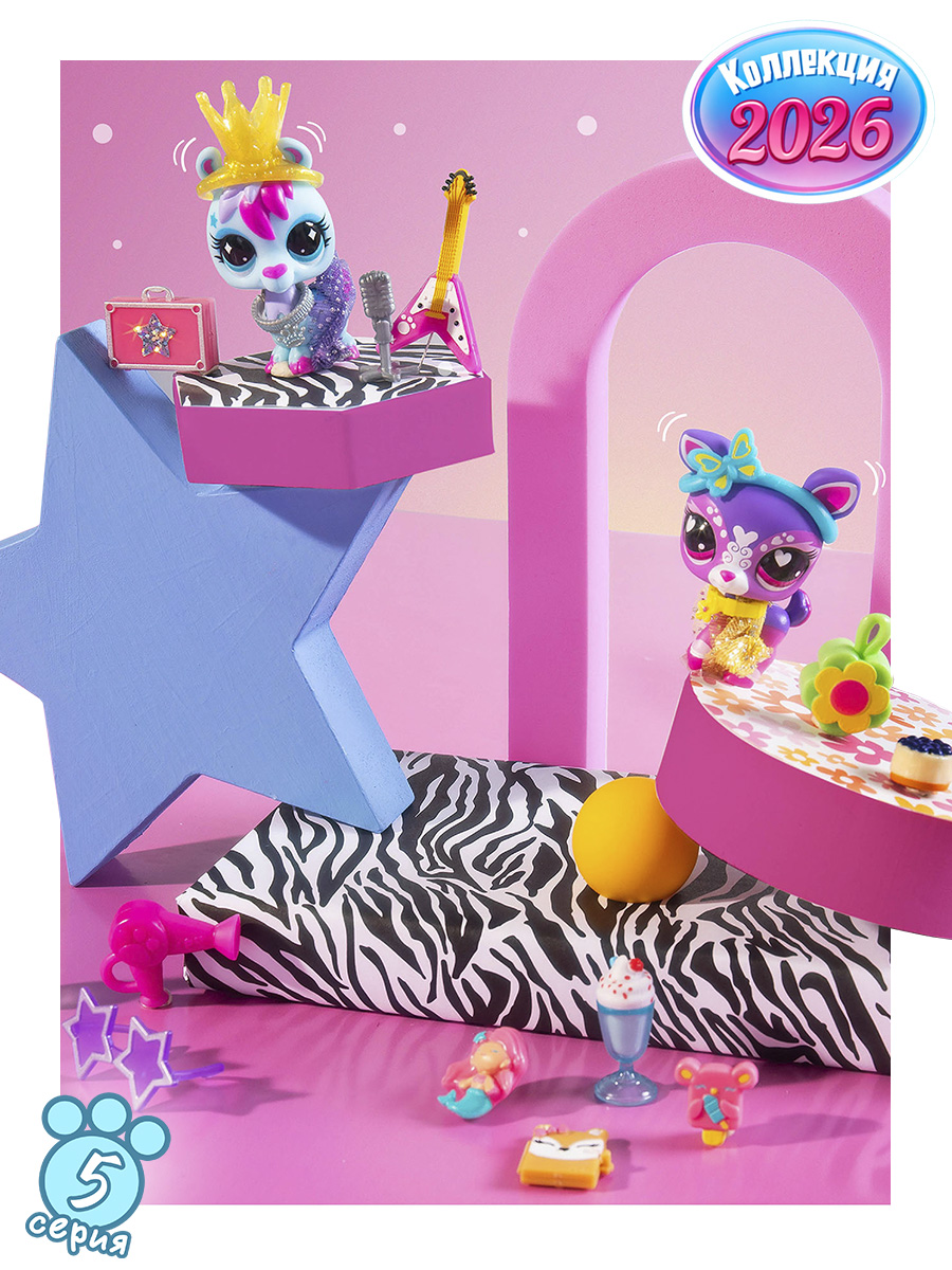 Игровой набор Littlest Pet Shop фигурка с аксессуарами Олень - фото 8