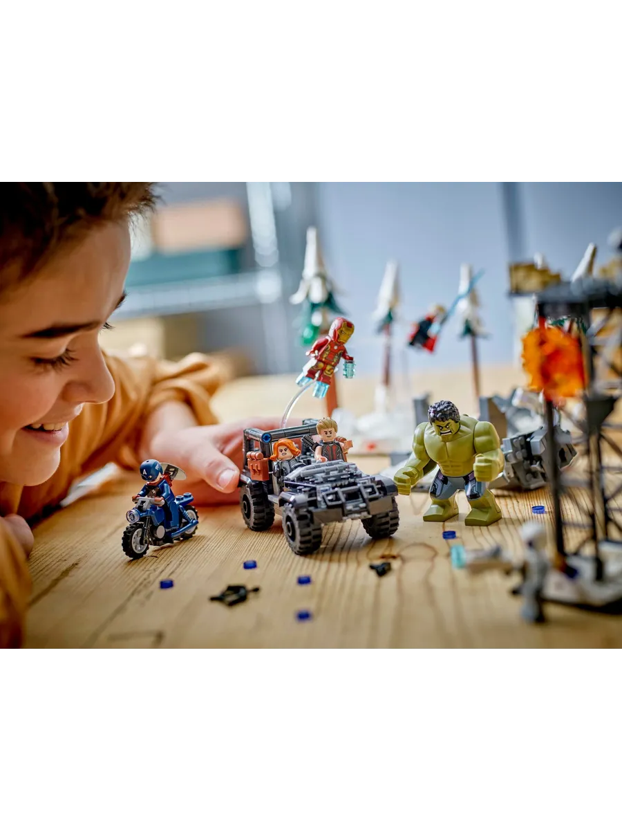 Конструктор LEGO Marvel Super Heroes Мстители в сборе: Эра Альтрона 613 дет. - фото 5