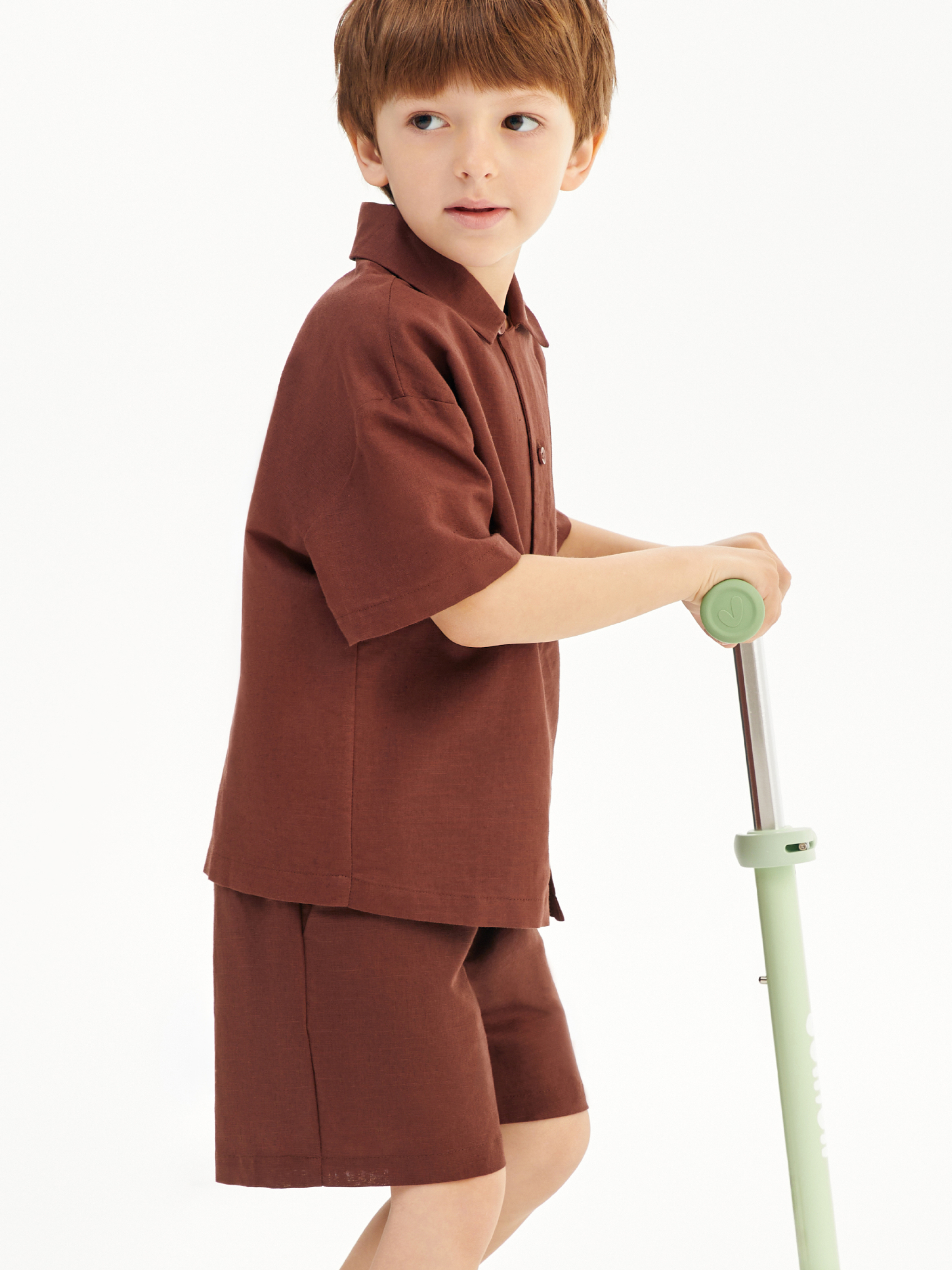 Шорты Junion 905310.TSRT0009-Chocolate-2 - фото 8