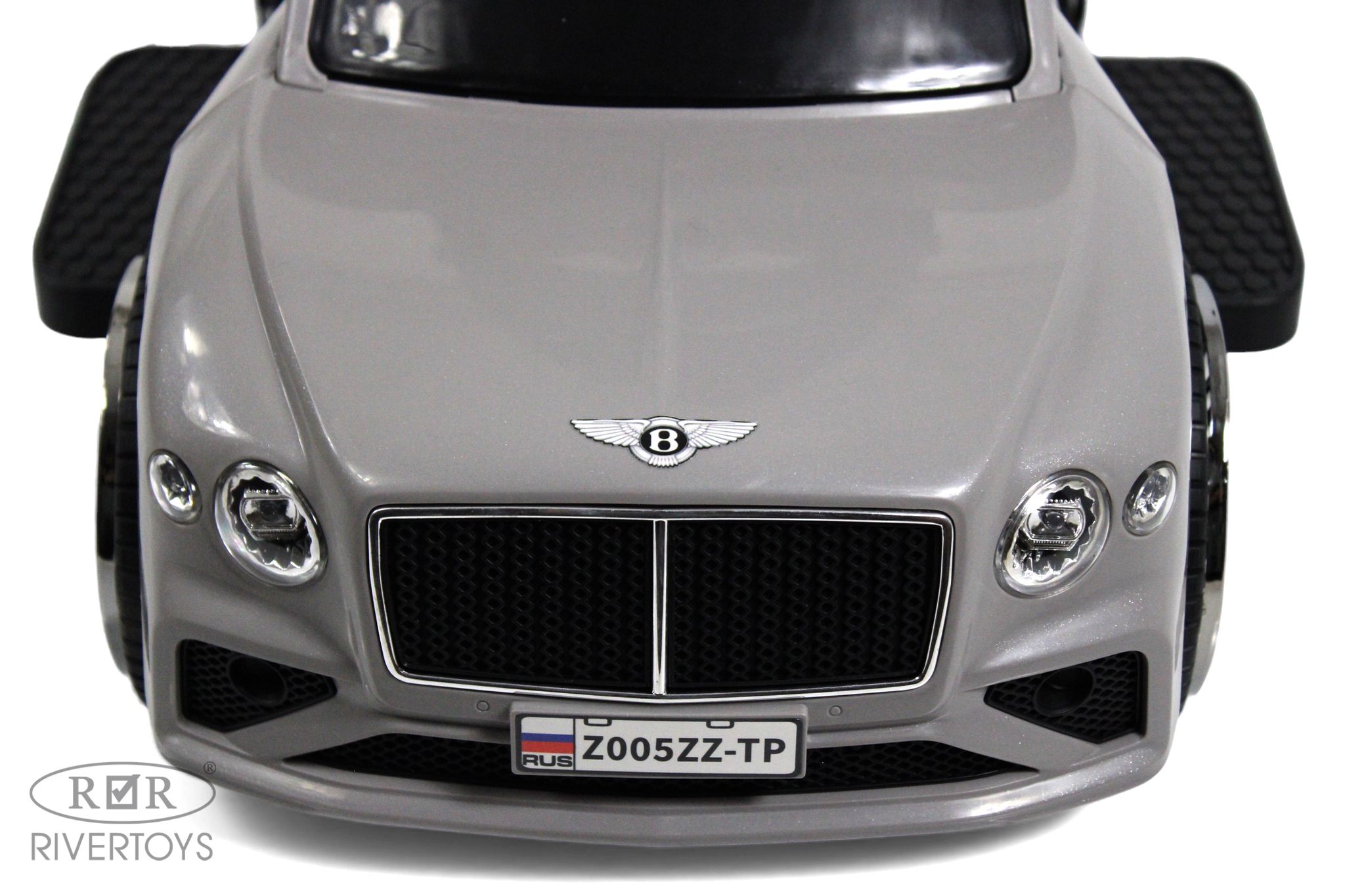 Каталка RIVERTOYS Z005ZZ-TP-GREY серый - фото 4