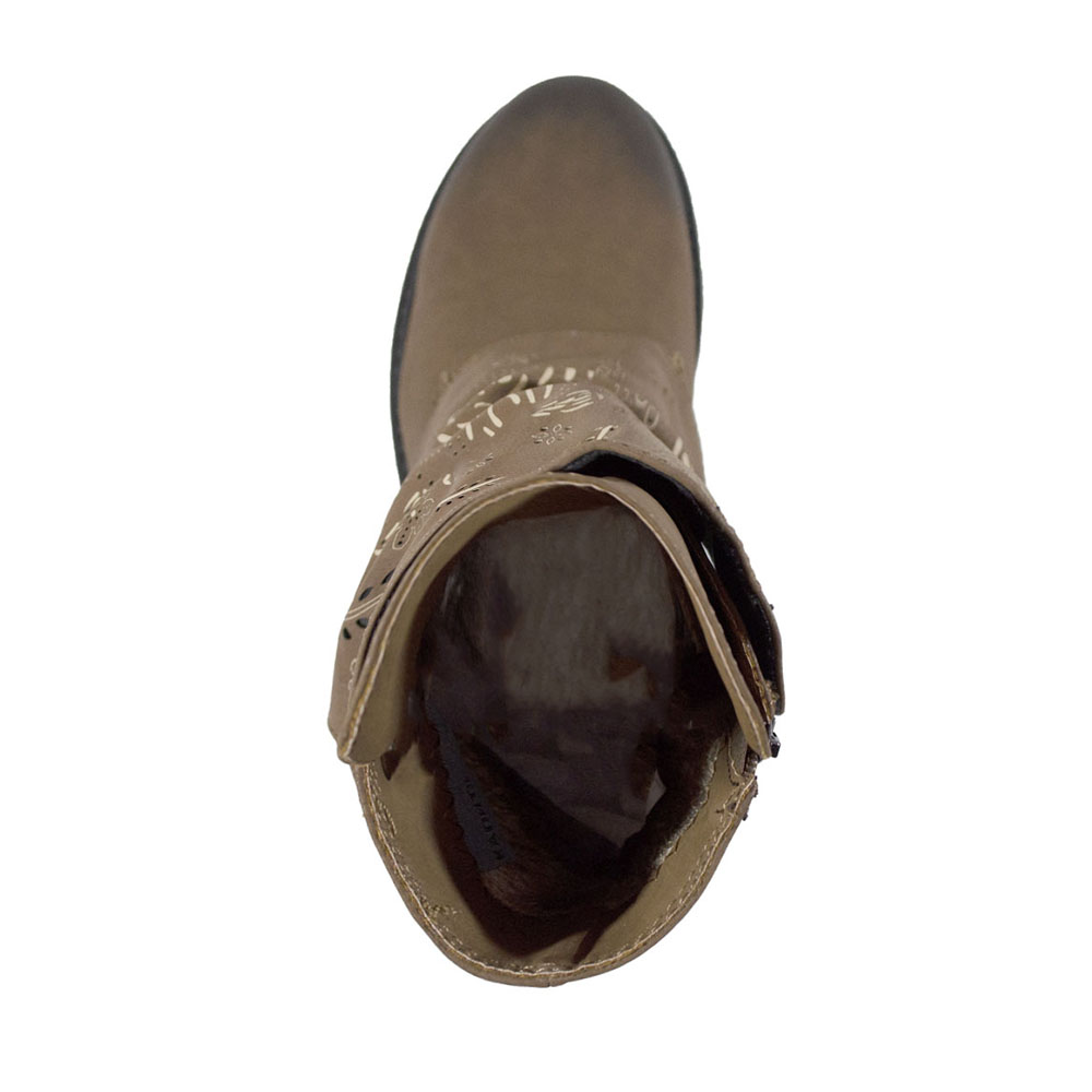 Ботинки Europen F7974-SV EUROPEN Ботинки для девочки, коричневый - фото 4