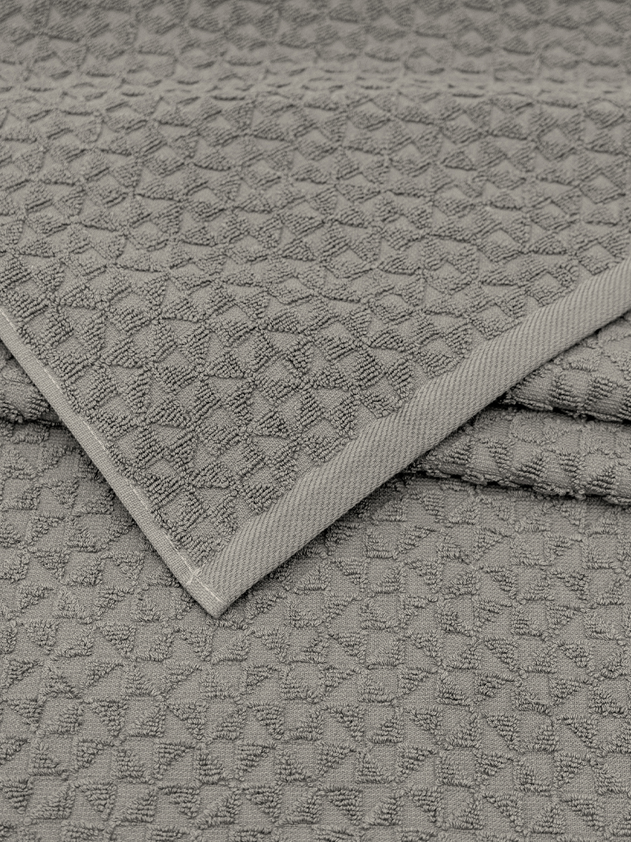 Полотенце BRAVO Дрим светло-серый 70 x 130 см - фото 2