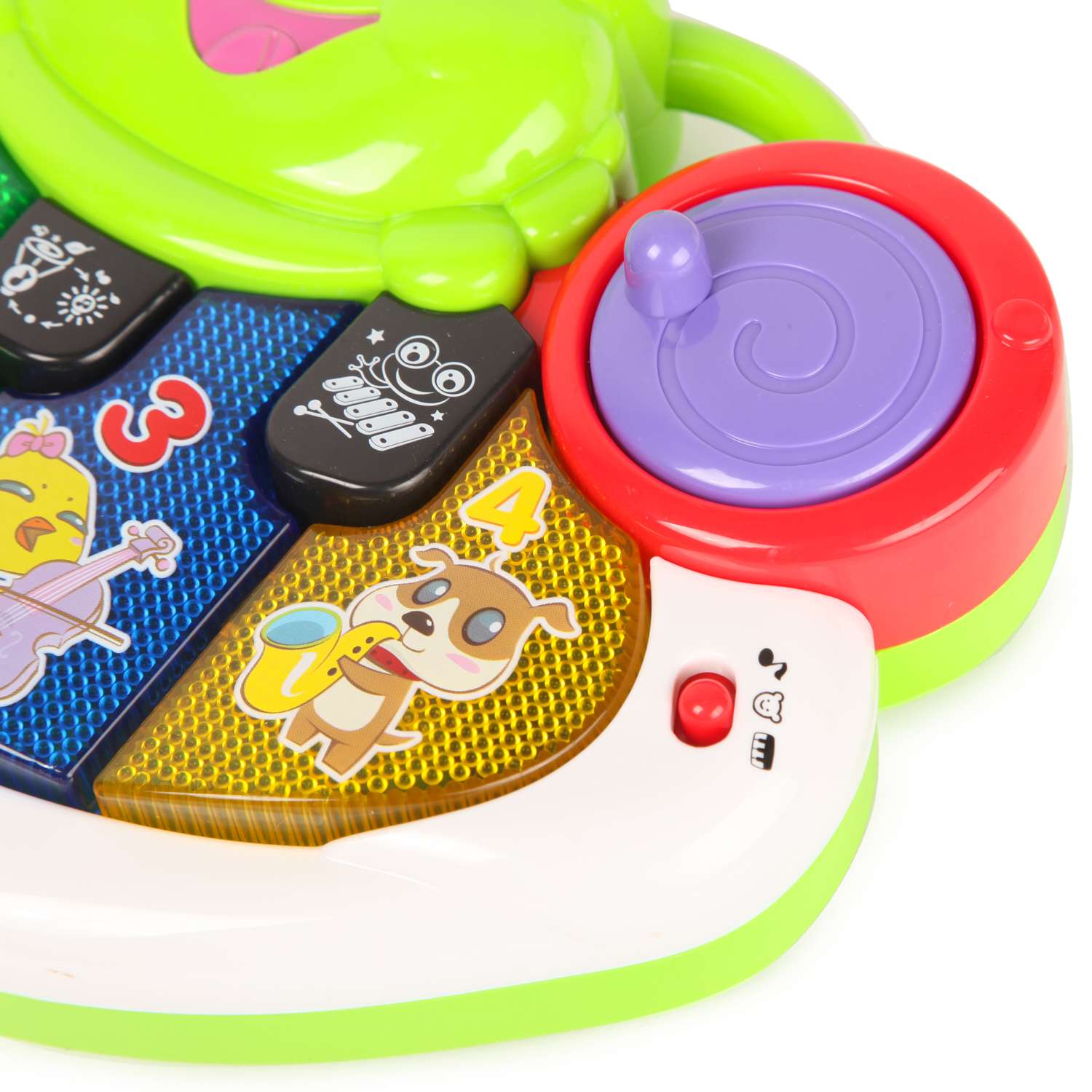 Игрушка музыкальная BabyGo Лягушка пианино - фото 10