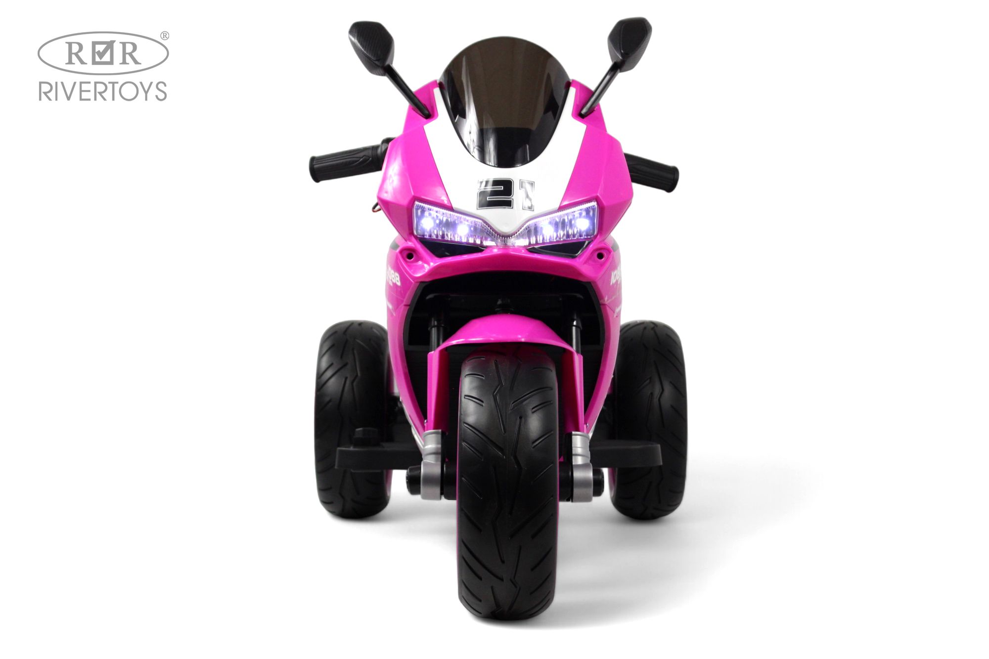 Электромобиль RIVERTOYS C005MC-PINK - фото 4