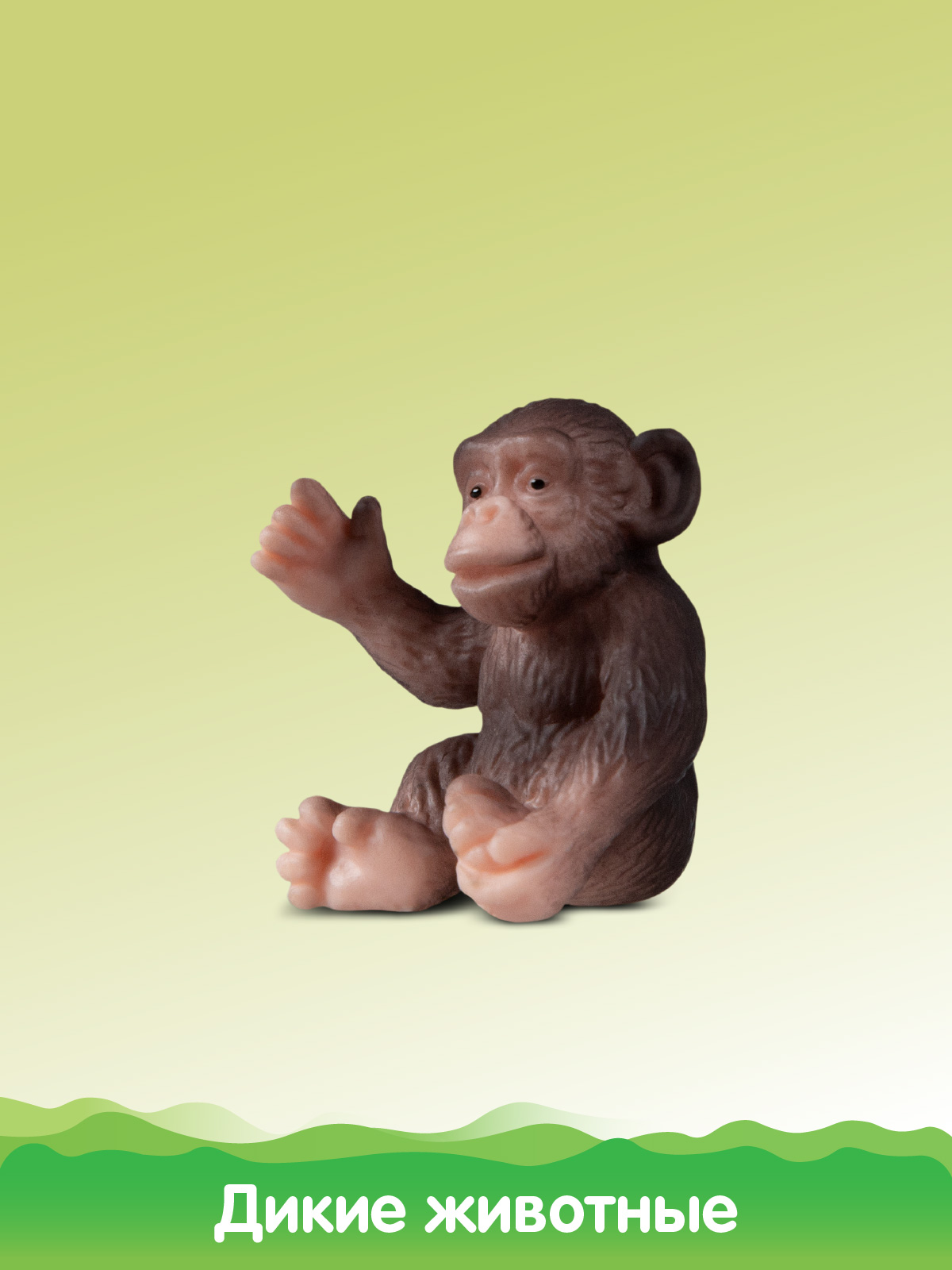 Игровой набор DARWIN Дикие животные Обезьяны 3шт - фото 7