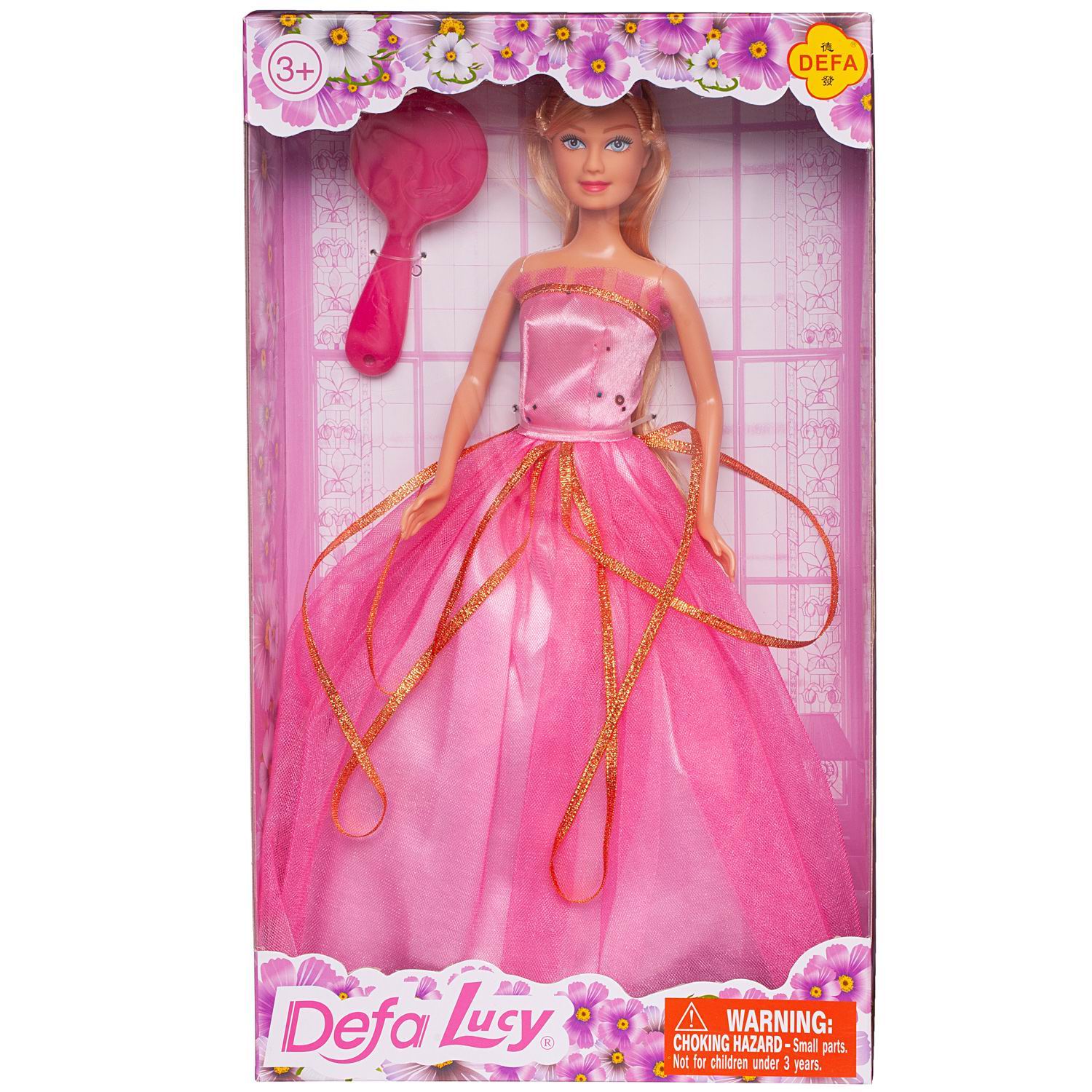 Кукла модельная Abtoys 8292d/ярко-розовое - фото 1