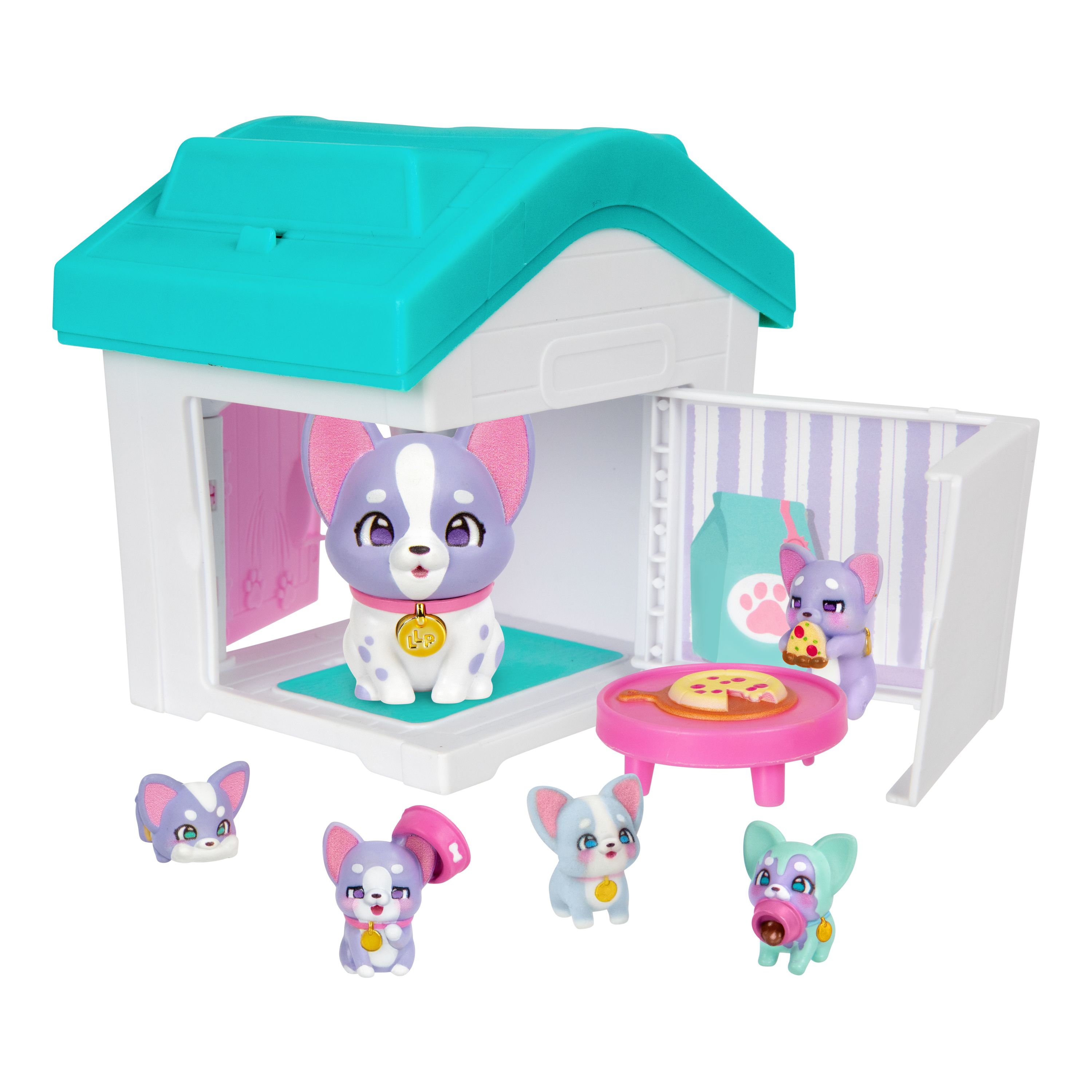 Игровой набор Moose cемья собачек в домике - фото 5