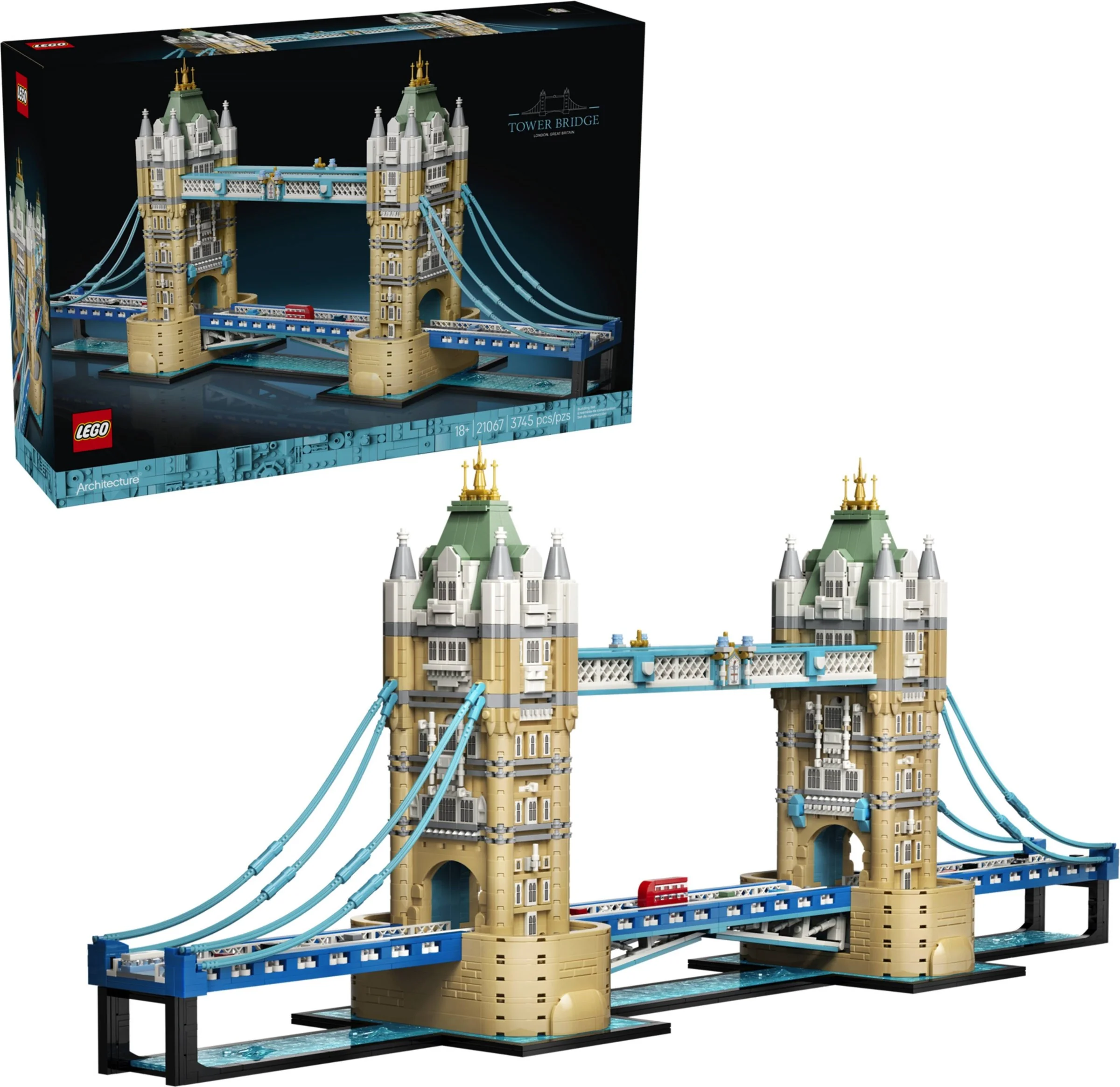Конструктор LEGO Architecture 3745 дет. - фото 1
