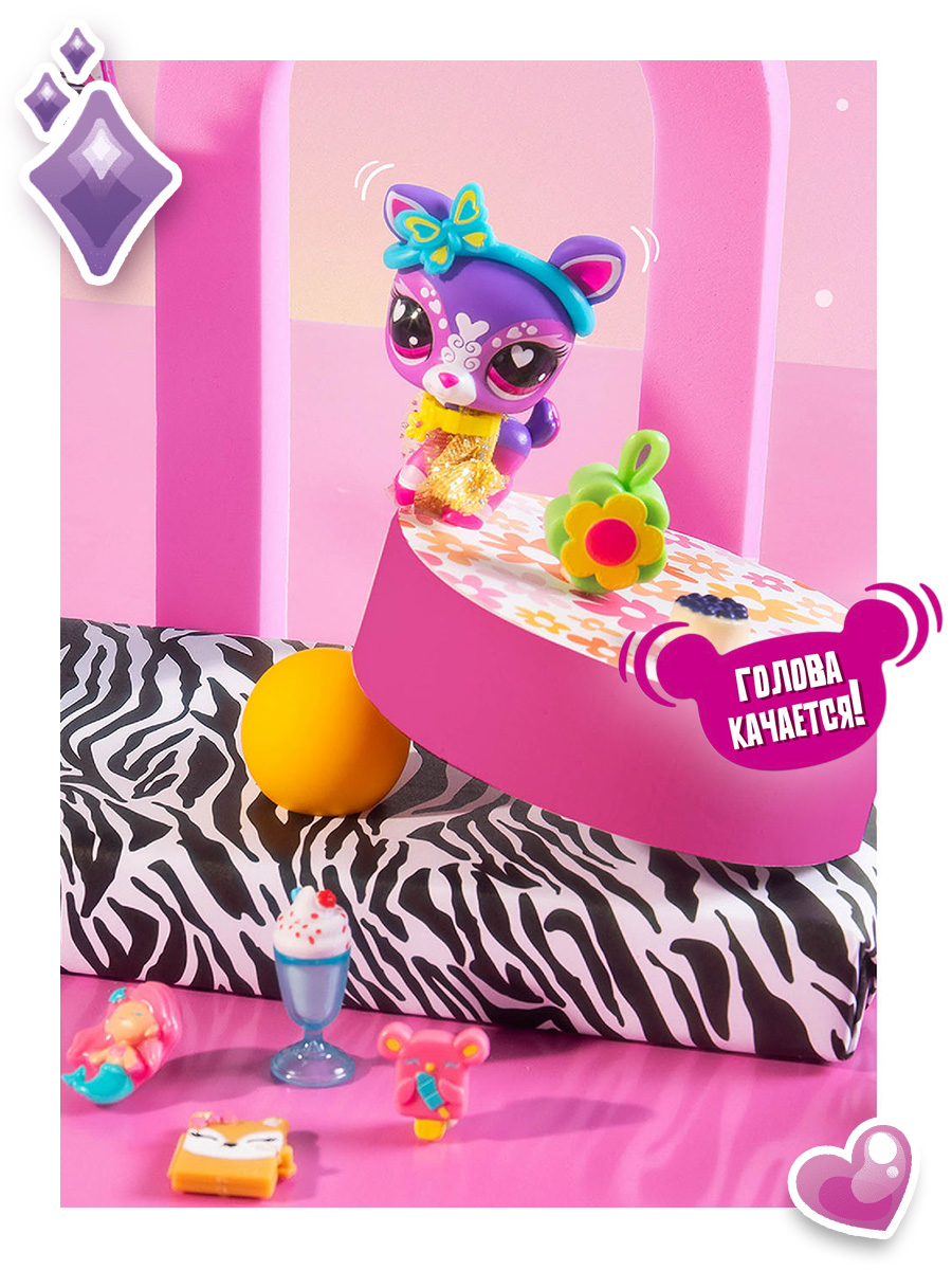 Игровой набор Littlest Pet Shop фигурка с аксессуарами Олень - фото 2