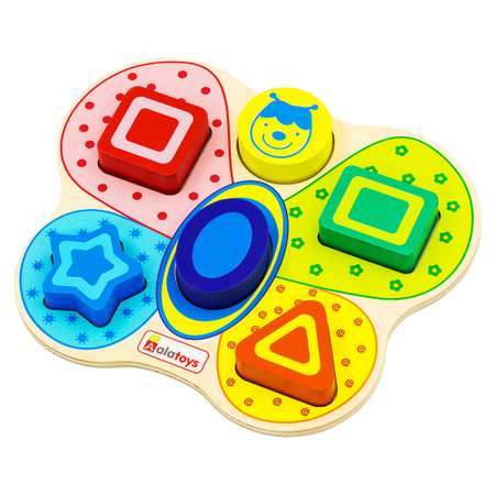 Игрушка Alatoys сортер Детская деревянная в ассортименте