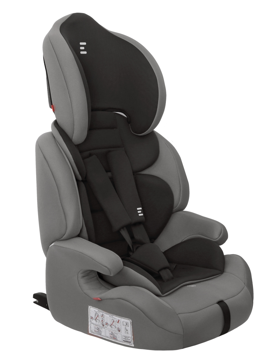 Автокресло Еду-Еду KS 575 Isofix 1/2/3 (9-36 кг) серый - фото 2
