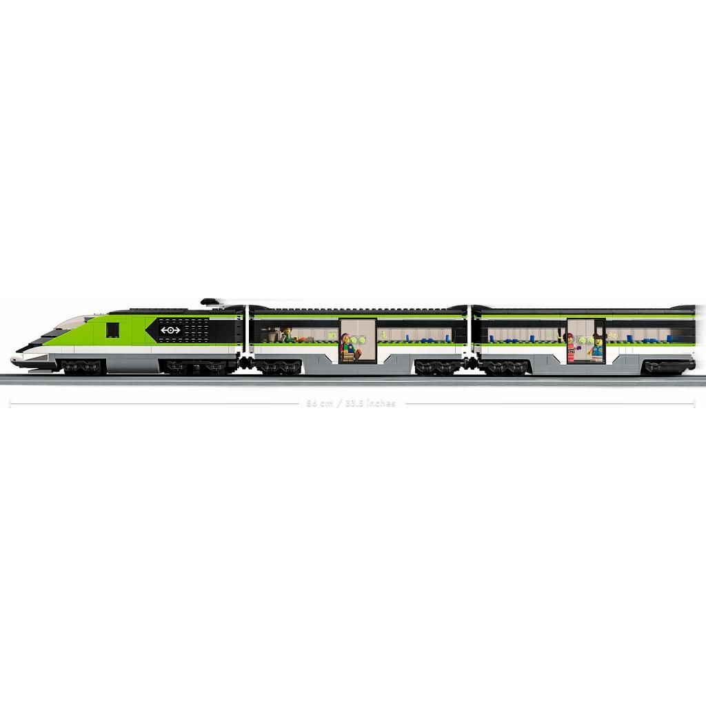 Конструктор LEGO City Express Passenger Train блочный - фото 9
