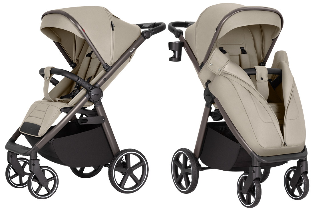 Коляска прогулочная Carrello Bravo SL Deluxe CRL-5520 бежевый - фото 1