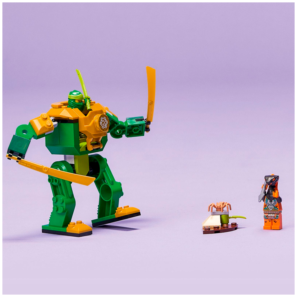 Конструктор LEGO NINJAGO Робот-ниндзя Ллойда 57 дет. - фото 10