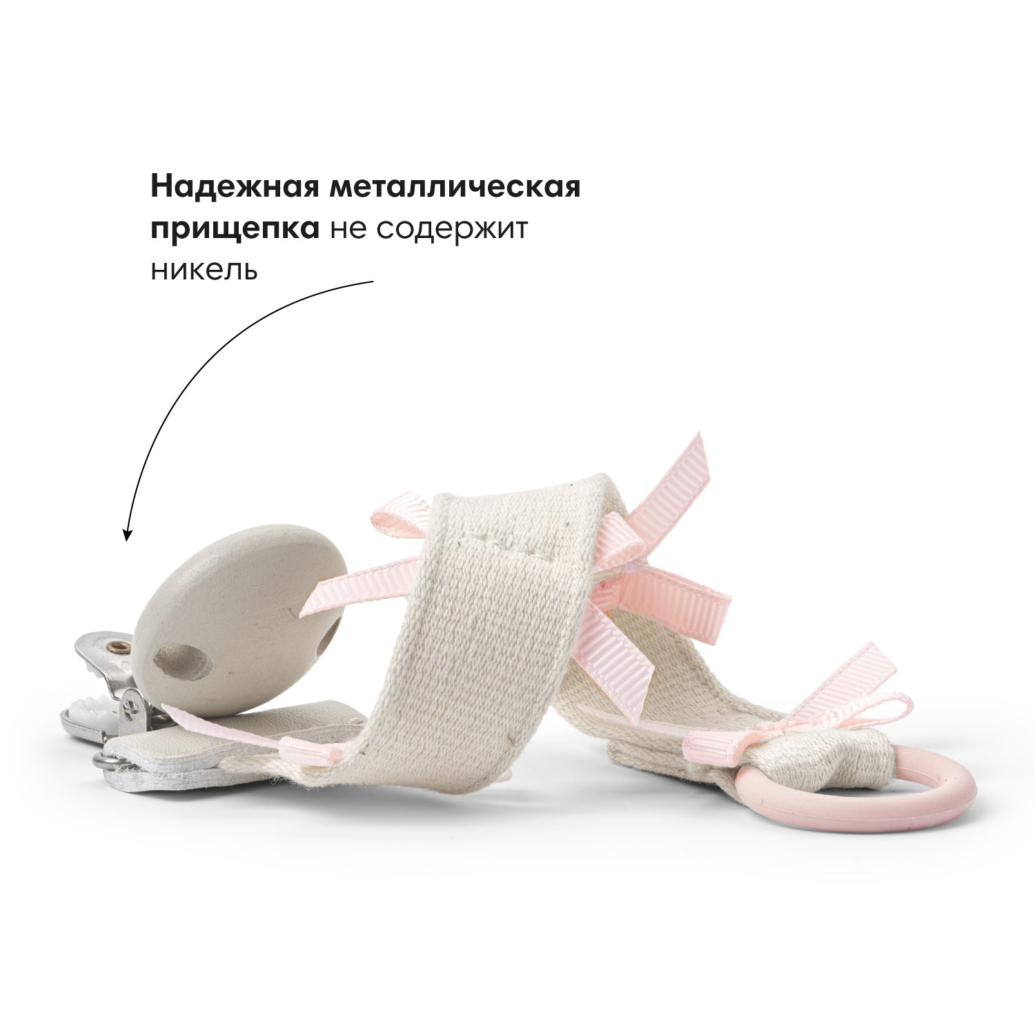 Клипса для пустышки Elodie в ассортименте - фото 2