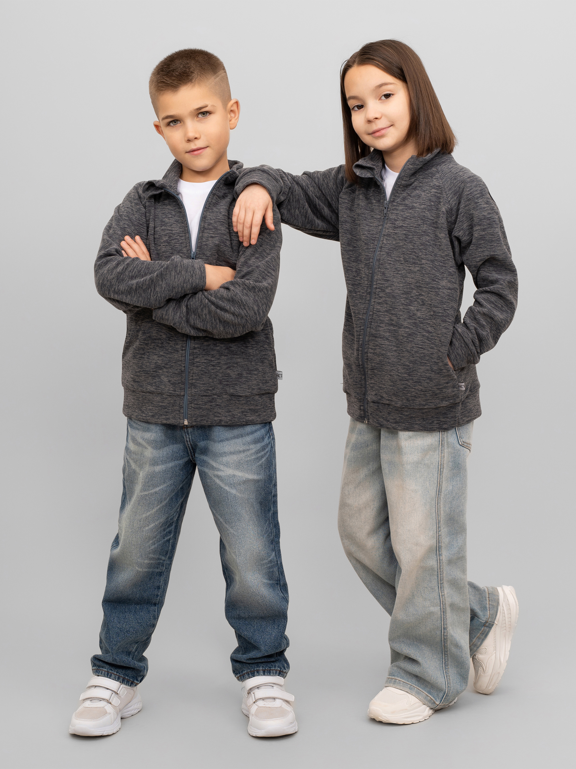 Толстовка ULTRA 689/1кт-Ул т.серый - фото 25