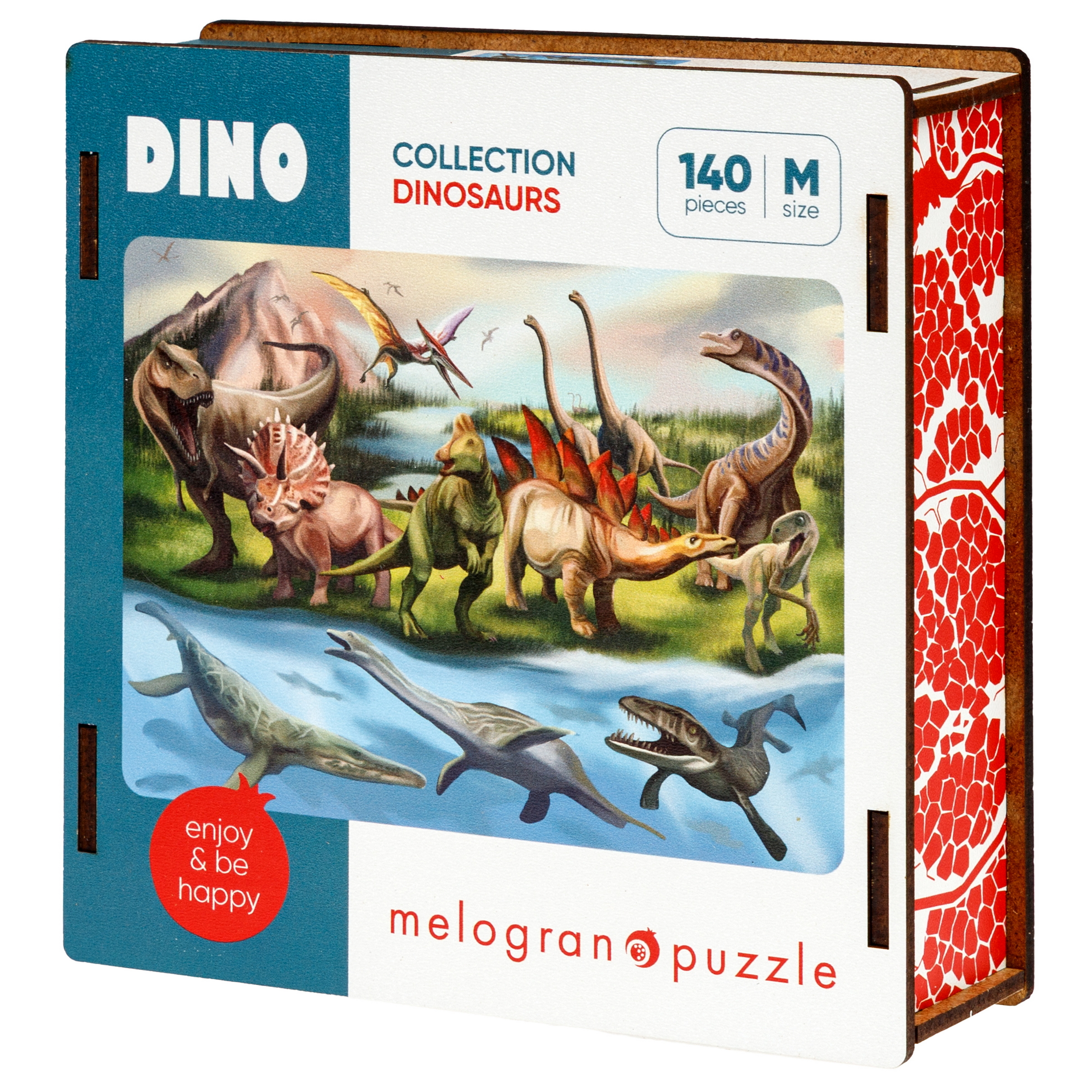 Пазл 1TOY Мир динозавров деревянный - фото 13