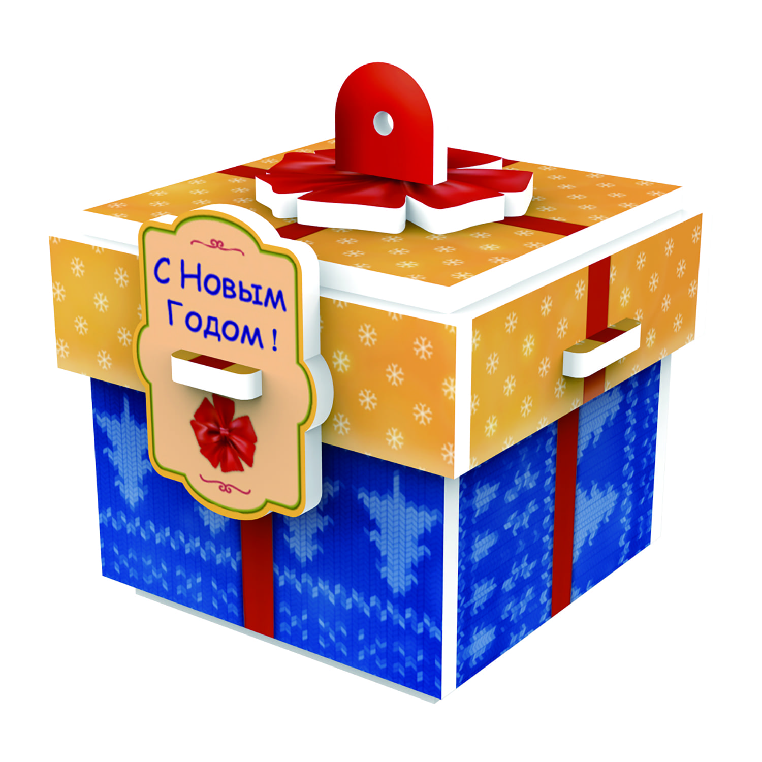 Пазл IQ 3D PUZZLE Новогодний набор из 8 штук 3D - фото 3