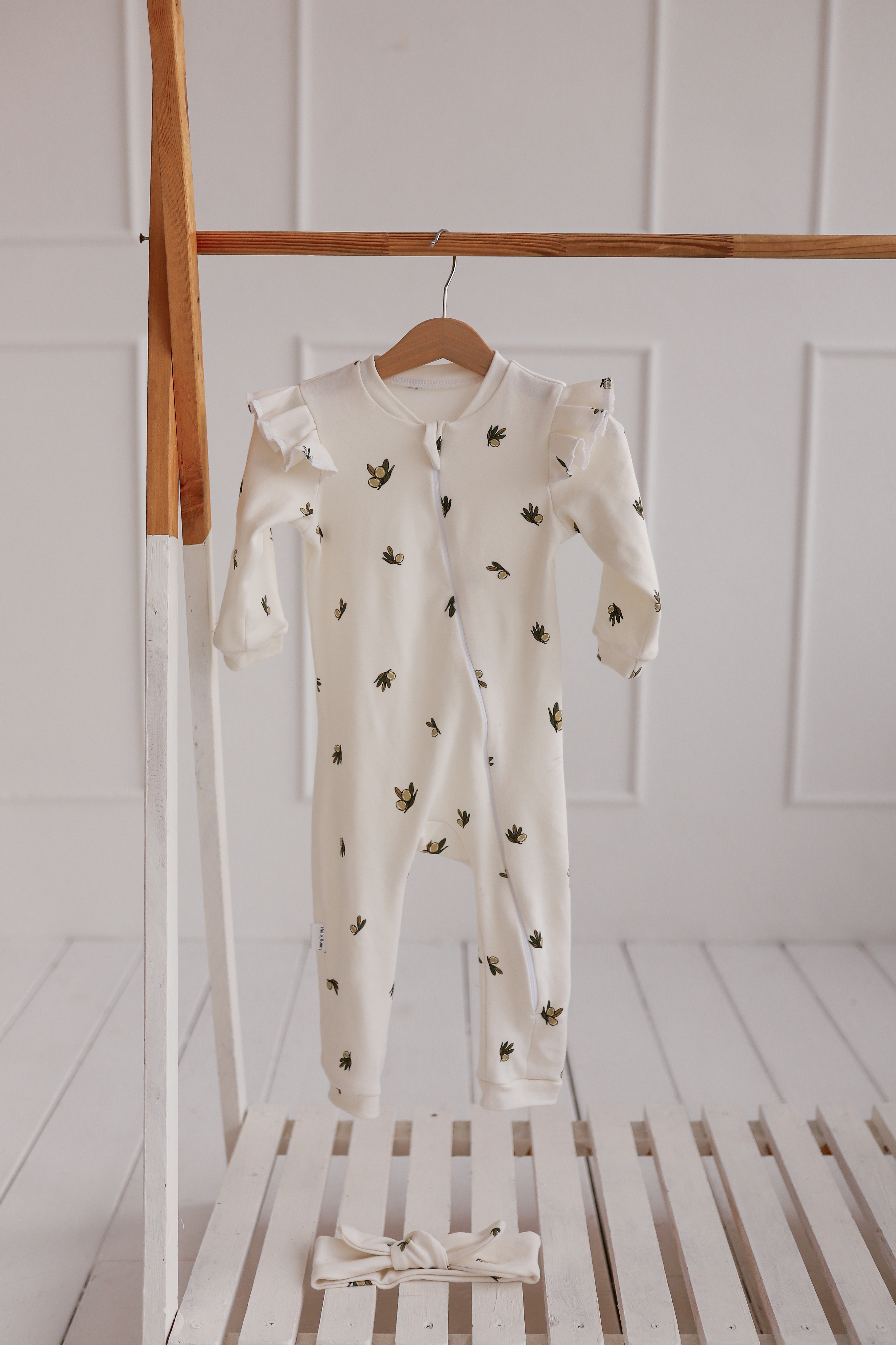 Комбинезон Hello,Bunny slipangel/oliva_стопа - фото 3