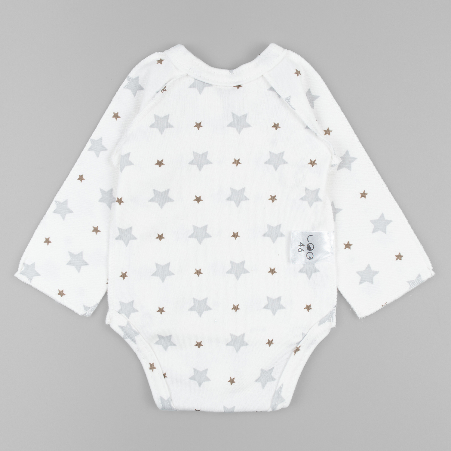 Боди 2 шт LEO 1001А-14_белый/голубой - фото 8