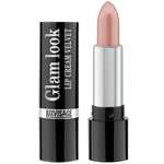 Помада для губ сатиновая Luxvisage GLAM LOOK cream velvet тон 319 Нежное пралине