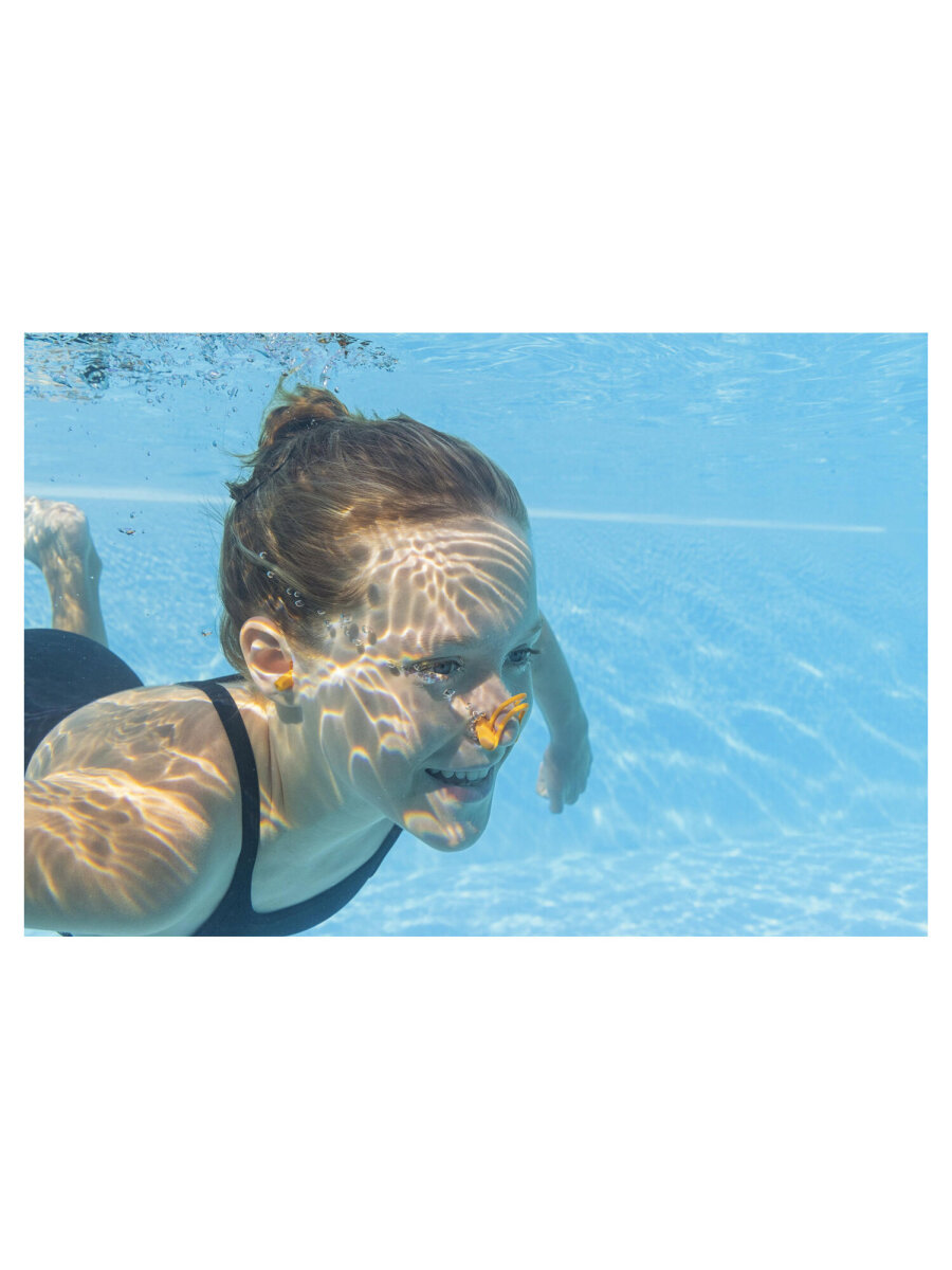 Набор для плавания Bestway беруши и зажим для носа силиконовые многоразовые - фото 7