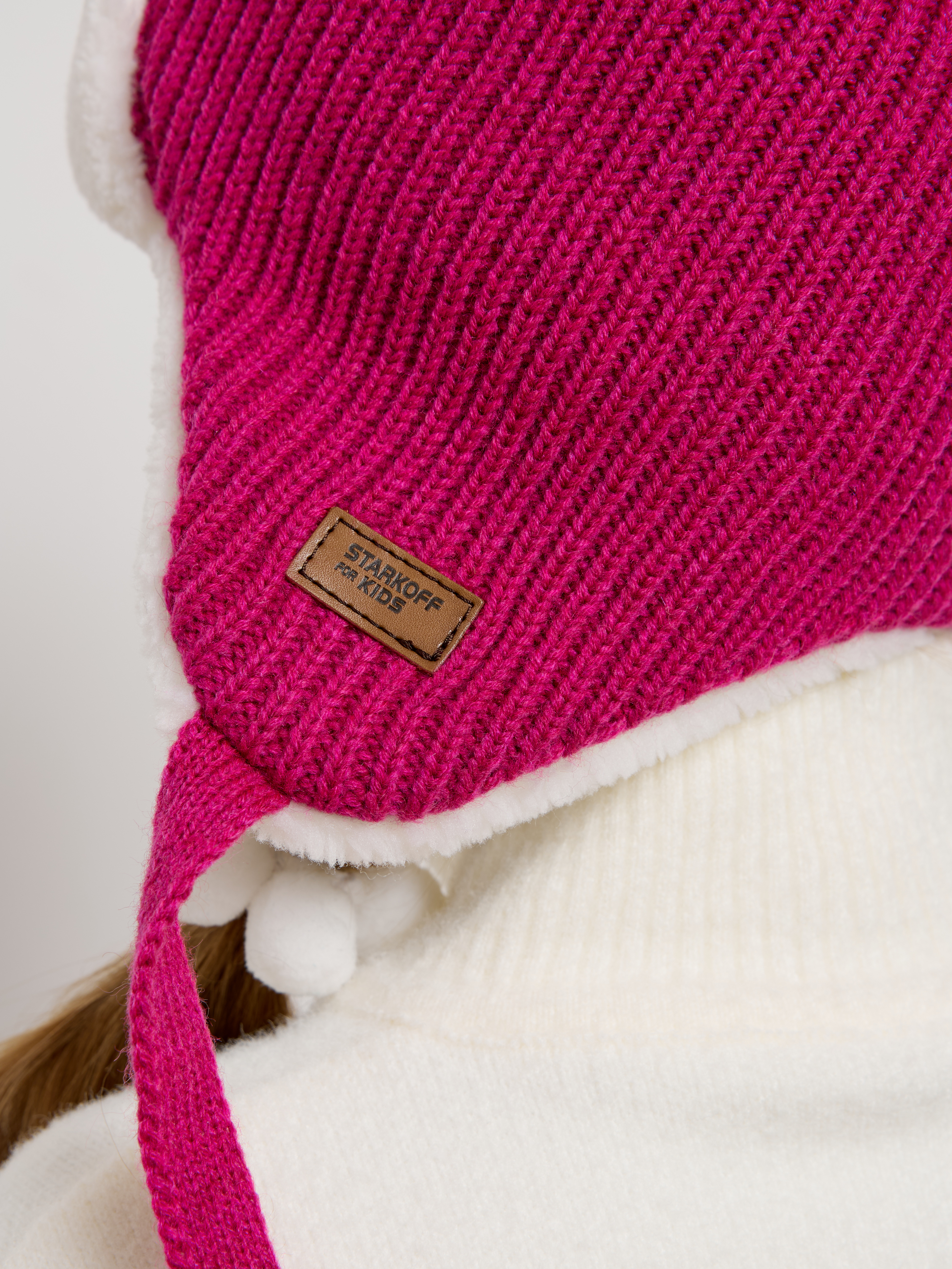 Шапка-ушанка Starkoff Kids Д301151 - фото 8